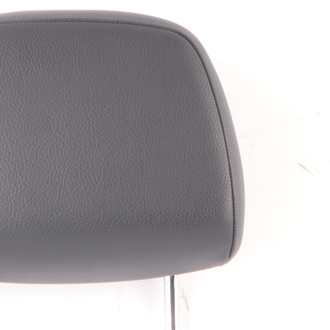 Mercedes W204 Seat Headrest Front Left Right N/O/S Black Leather Head Rest