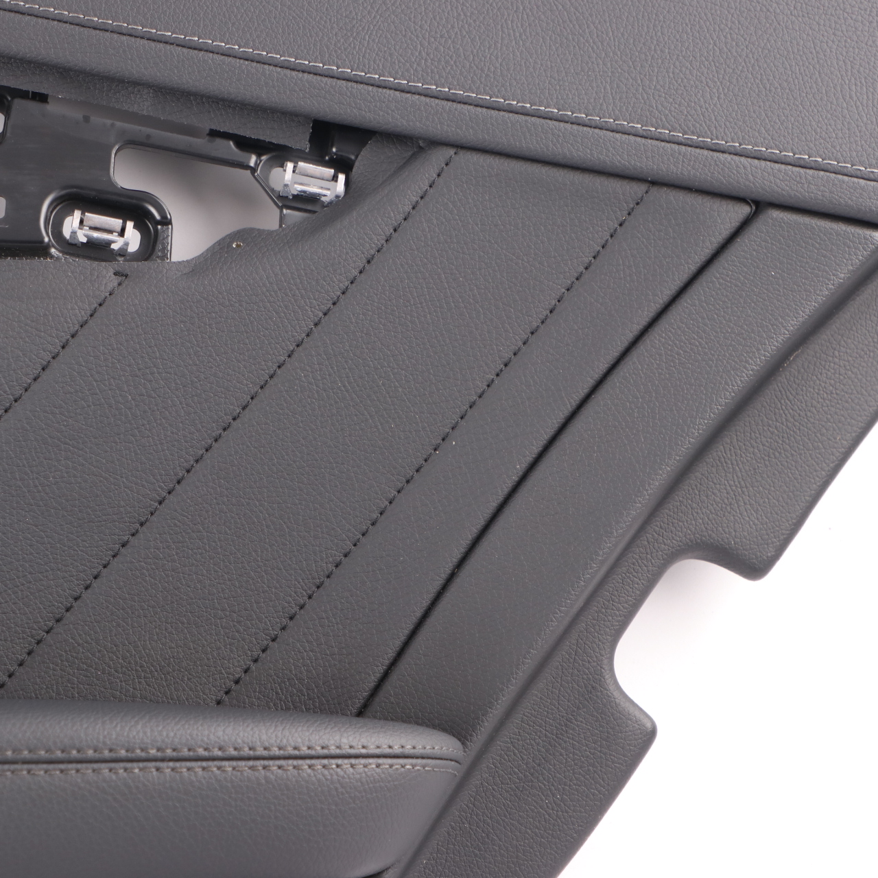 Rear Door Card Mercedes W205 Right O/S Trim Panel Cover AMG Line Leather Black