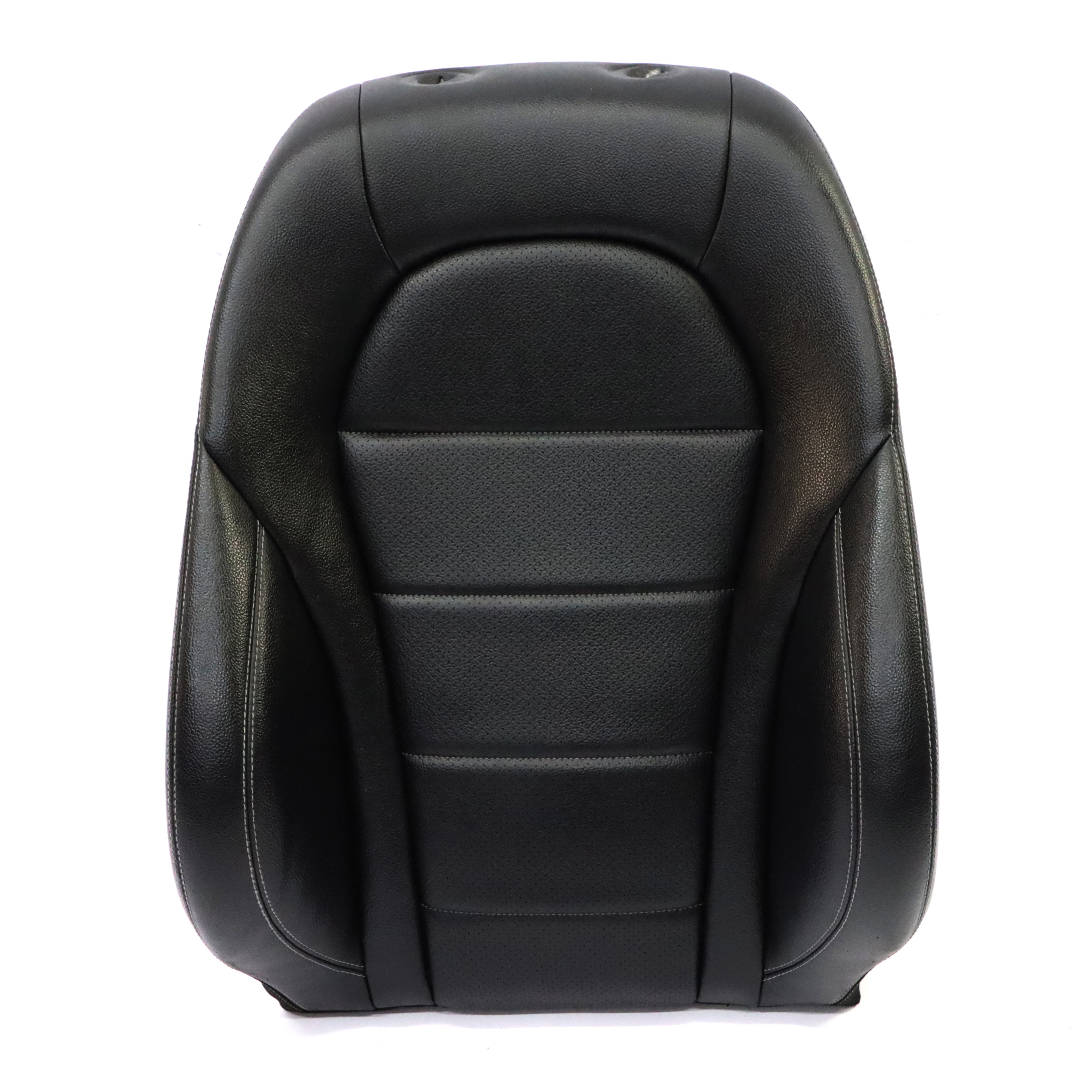 Seat Backrest Mercedes W205 Heated Front Right O/S Black Imitation Leather