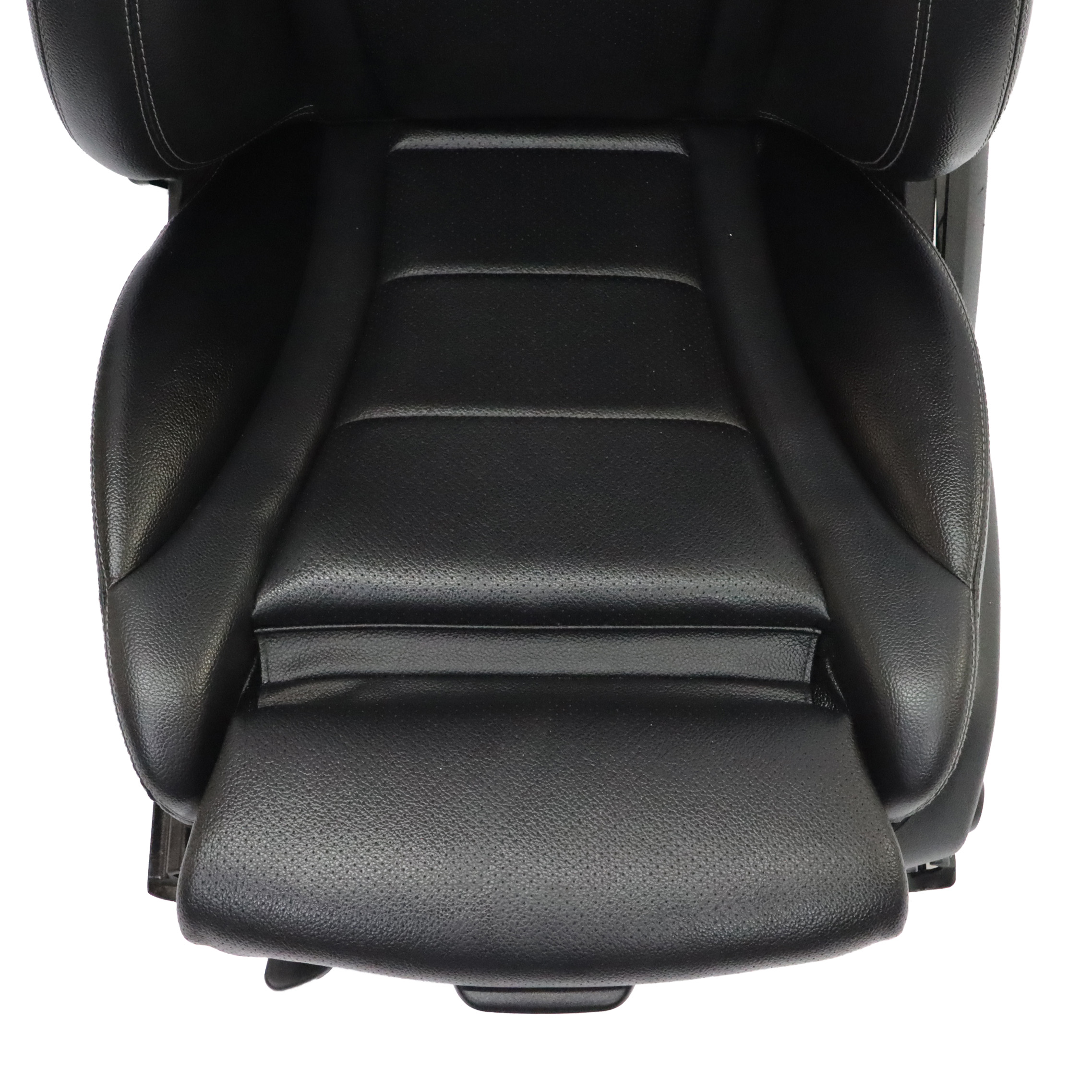 Mercedes W205 S205 Front Left N/S Seat Heated Imiation Leather Black Lumbar