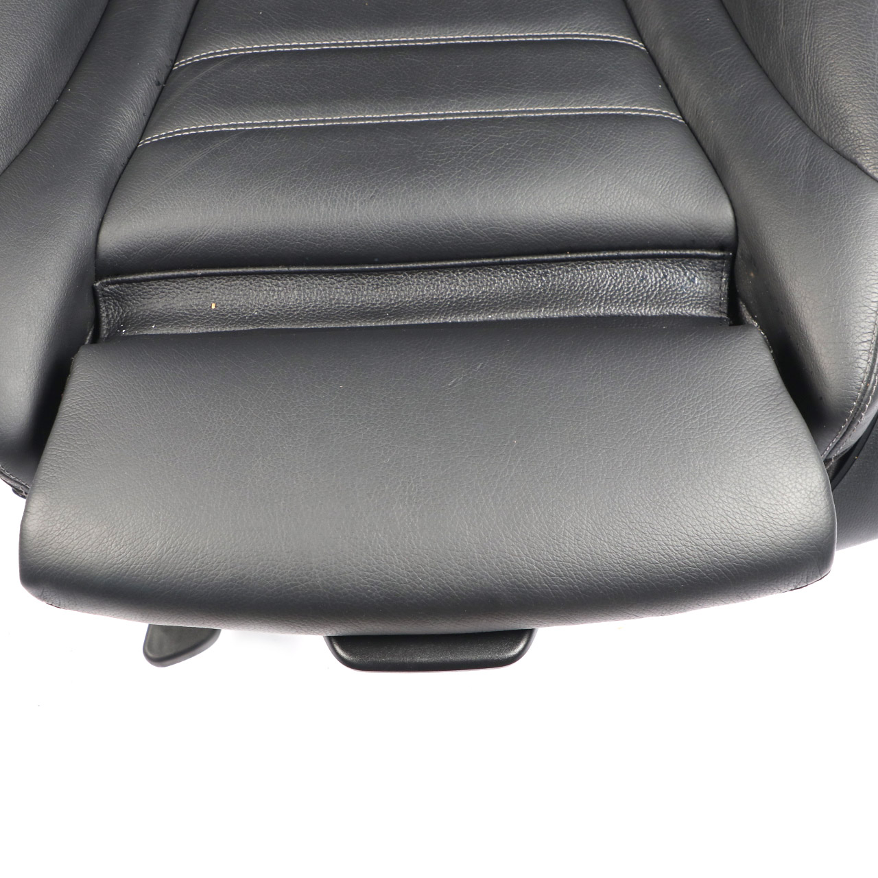 Leather Seat Mercedes W205 S205 Heated AMG Line Front Left N/S Black Electric