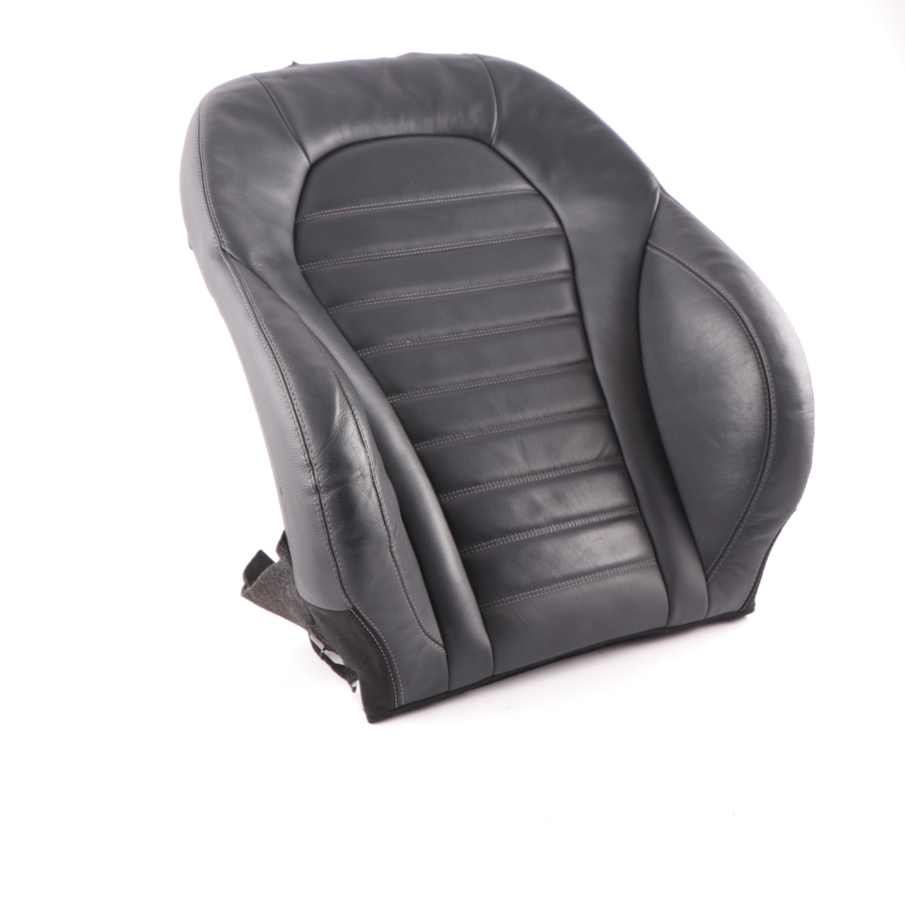 Mercedes W205 Front Seat Backrest Heated Left Right N/O/S Cover Black Leather