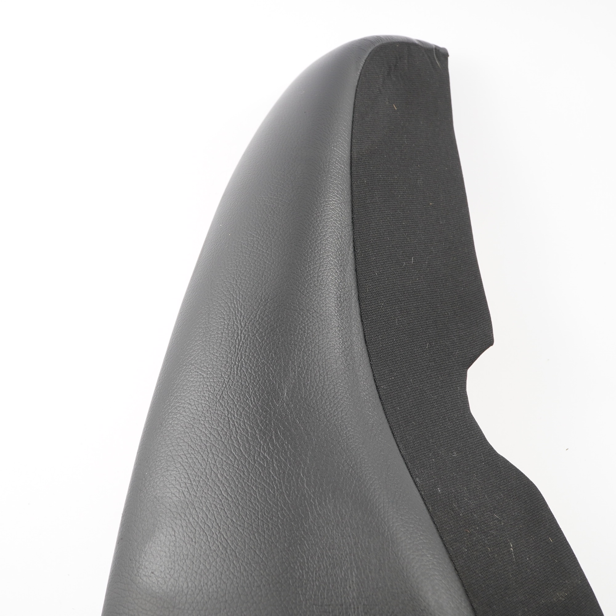 Mercedes W205 Backrest Lateral Panel Rear Seat Right O/S Cover Leather Black