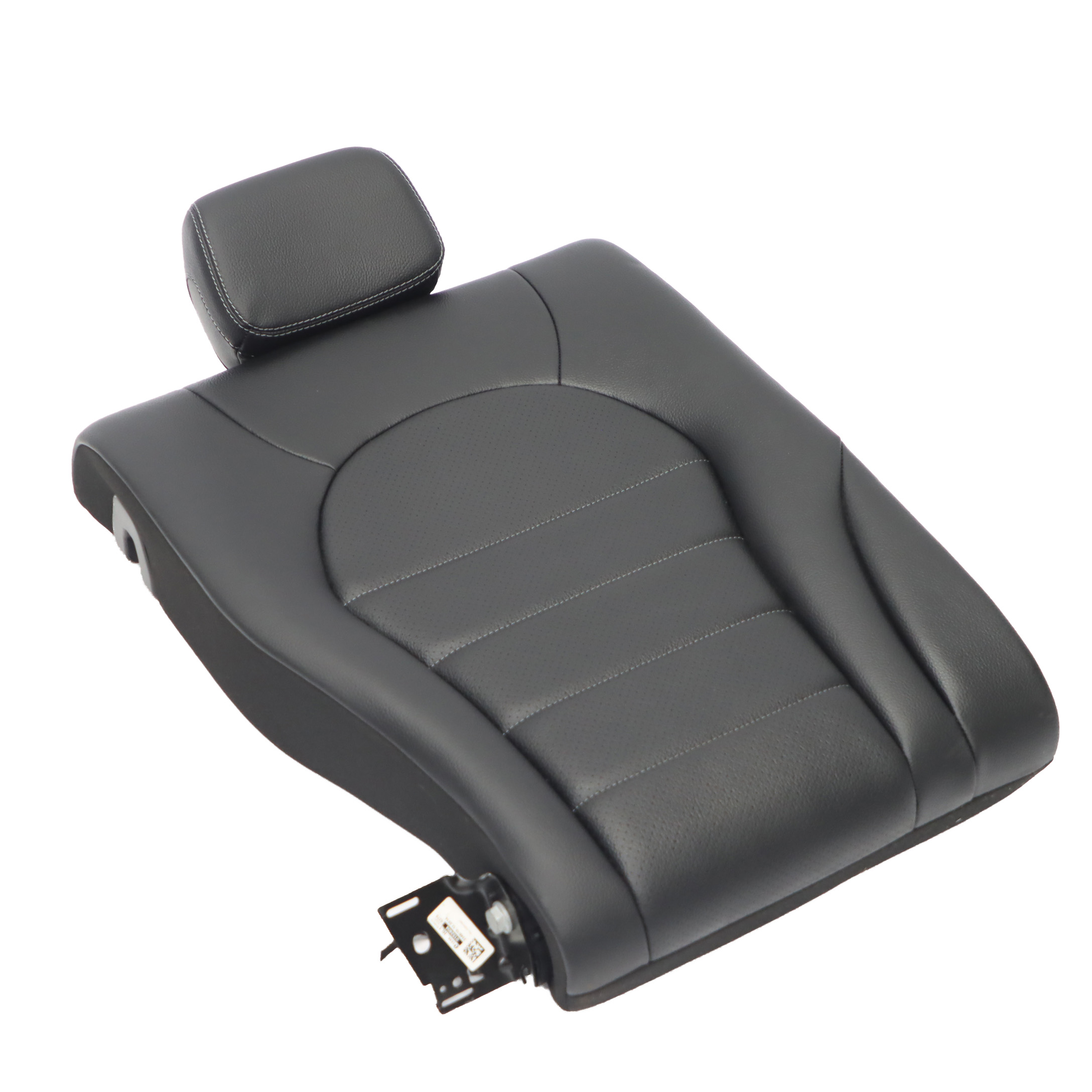 Mercedes S205 Rear Seat Backrest Right O/S Back Cover Black Imitation Leather