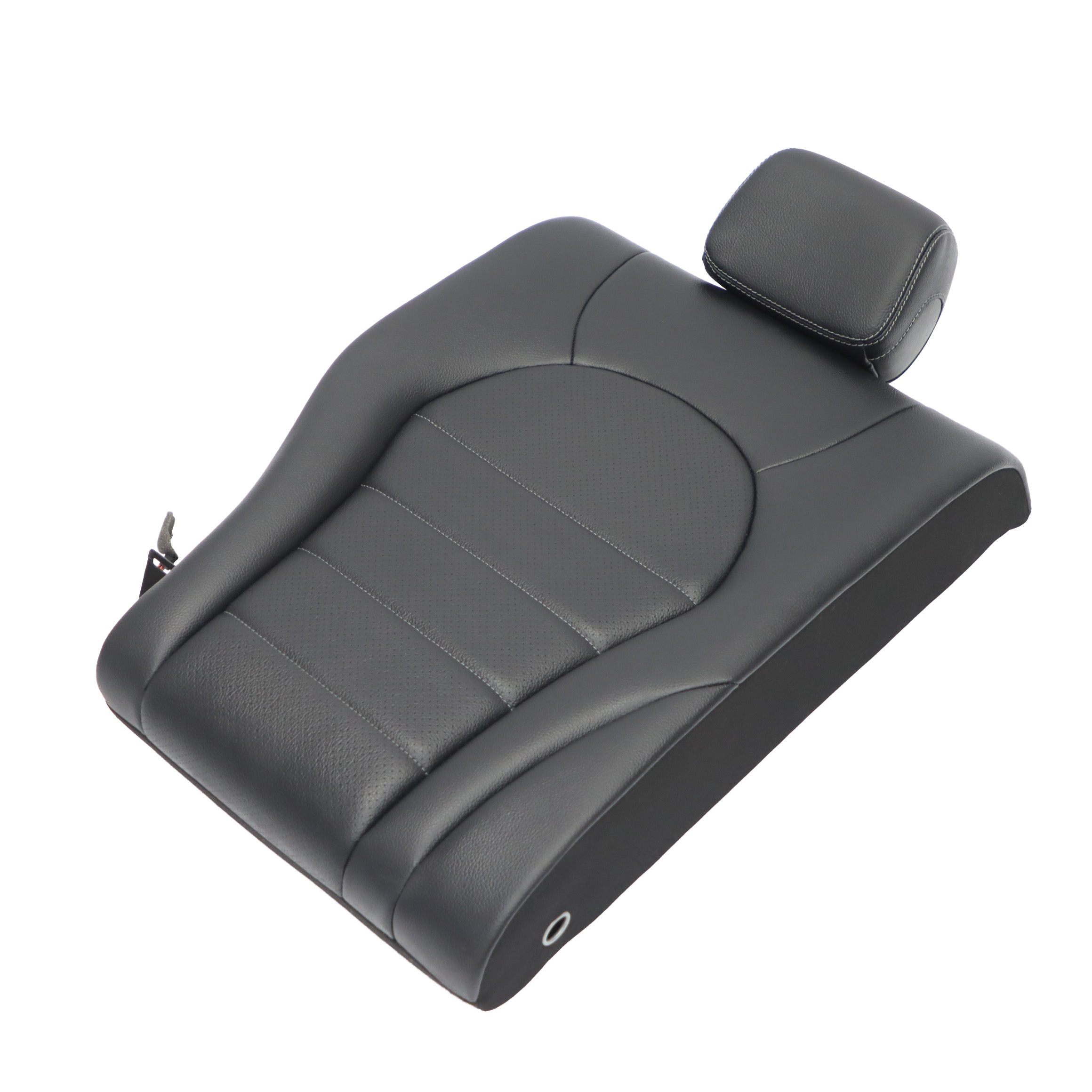 Mercedes S205 Rear Seat Backrest Right O/S Back Cover Black Imitation Leather