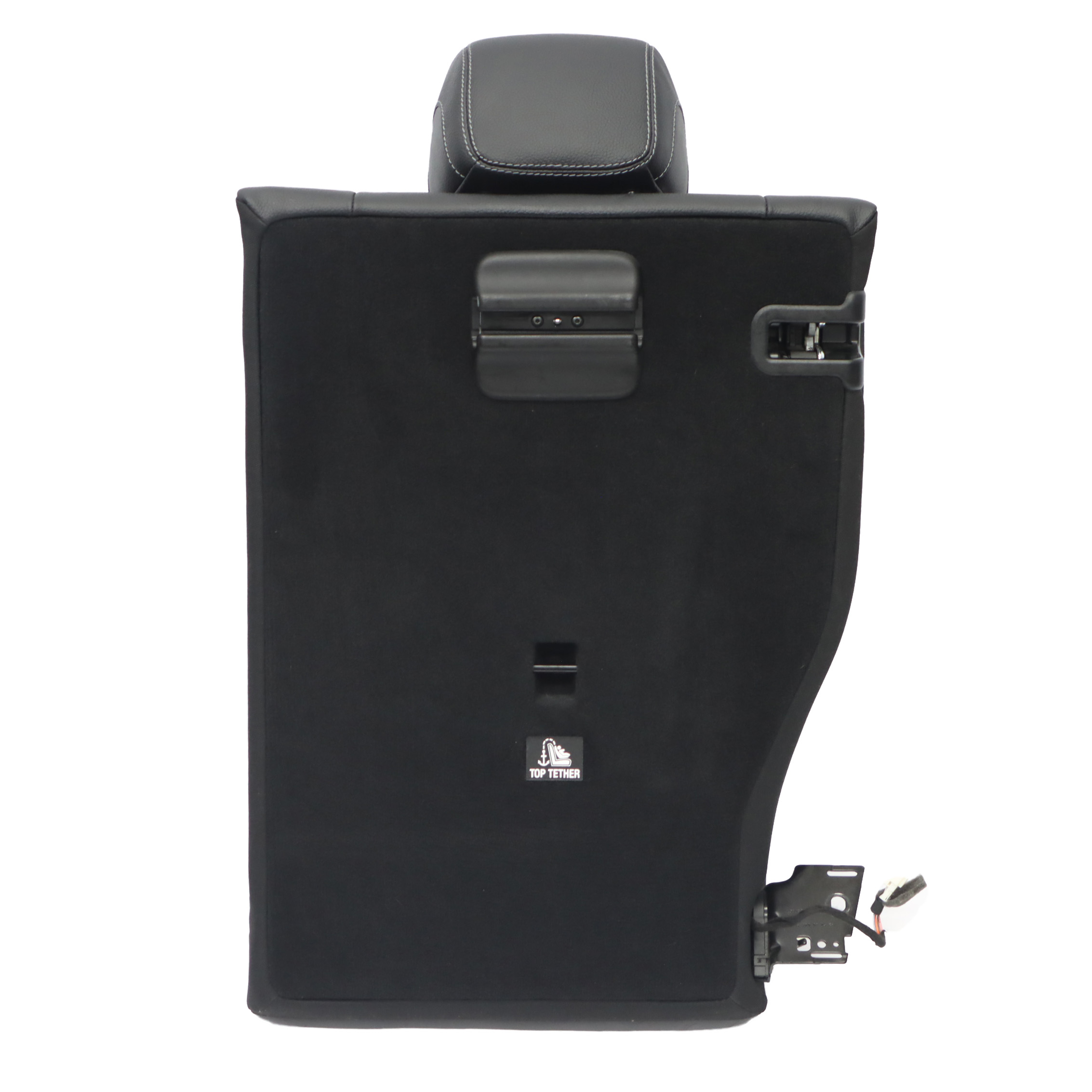 Mercedes S205 Rear Seat Backrest Right O/S Back Cover Black Imitation Leather