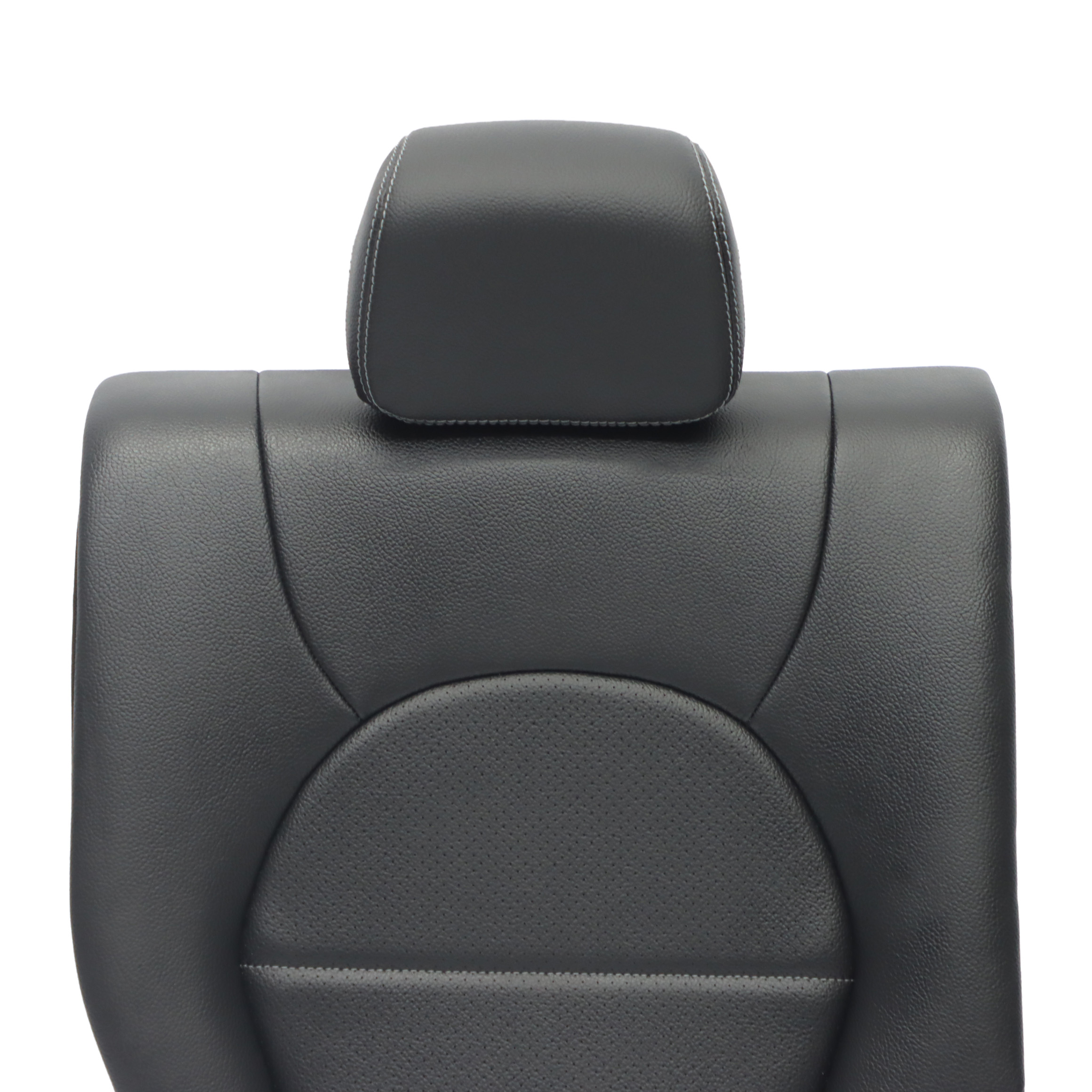 Mercedes S205 Rear Seat Backrest Right O/S Back Cover Black Imitation Leather