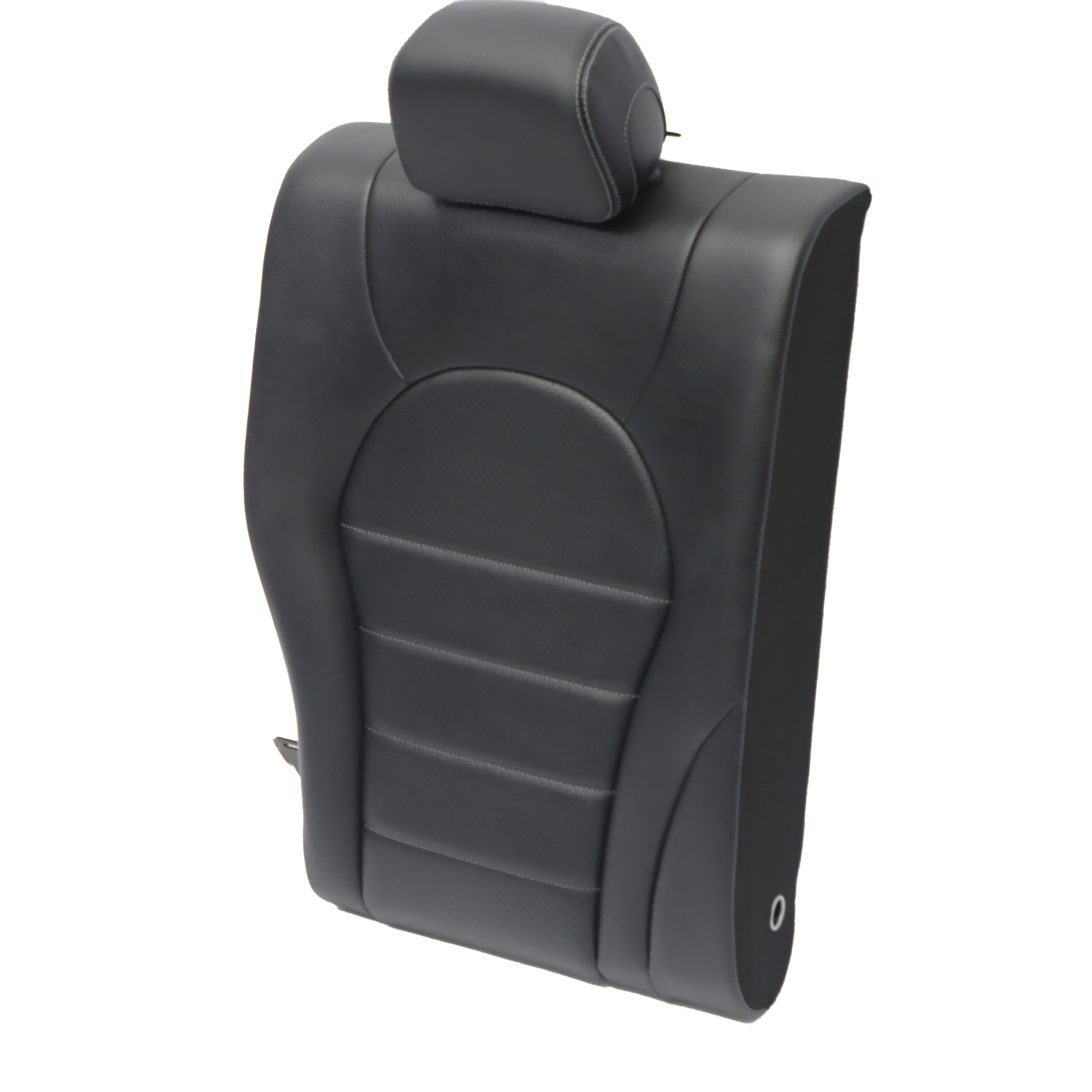 Mercedes S205 Rear Seat Backrest Right O/S Back Cover Black Imitation Leather