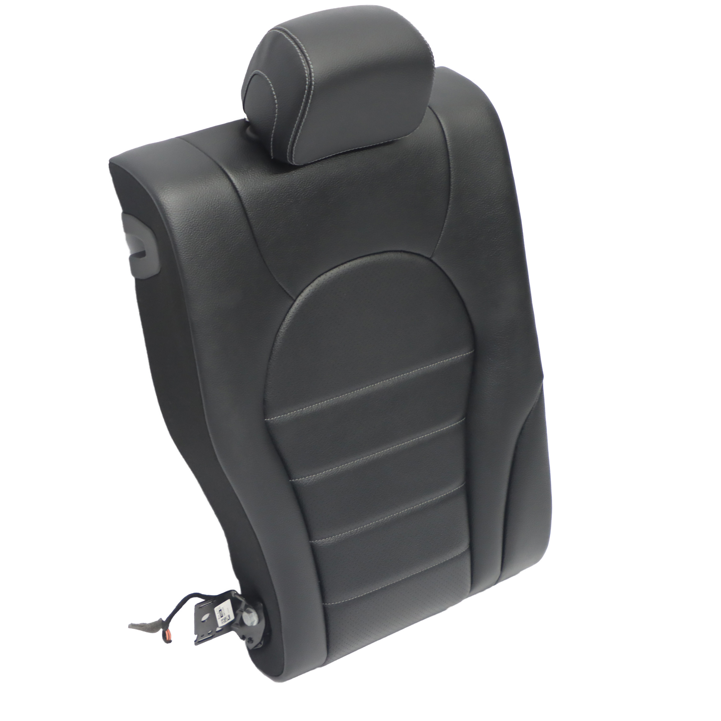 Mercedes S205 Rear Seat Backrest Right O/S Back Cover Black Imitation Leather