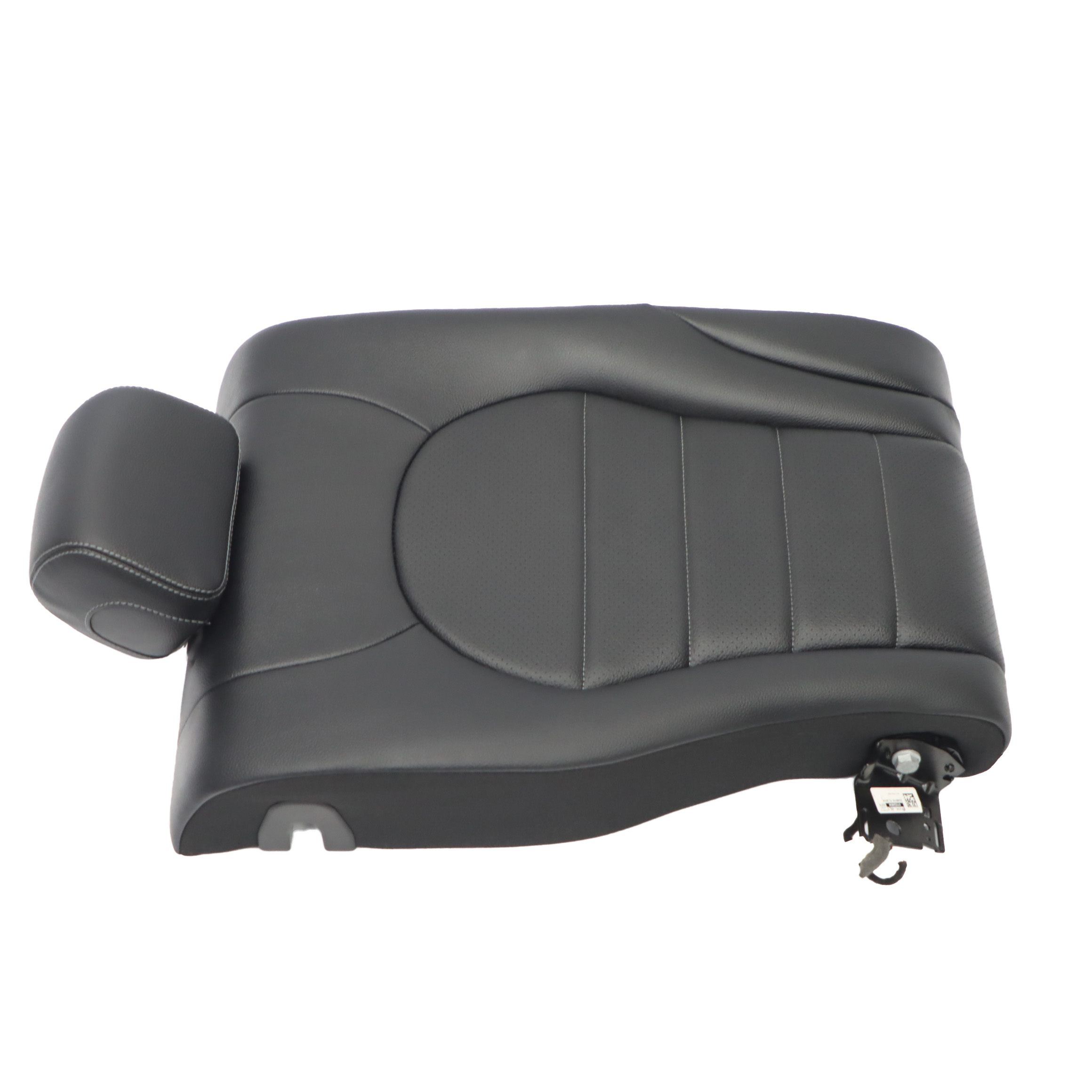 Mercedes S205 Rear Seat Backrest Right O/S Back Cover Black Imitation Leather