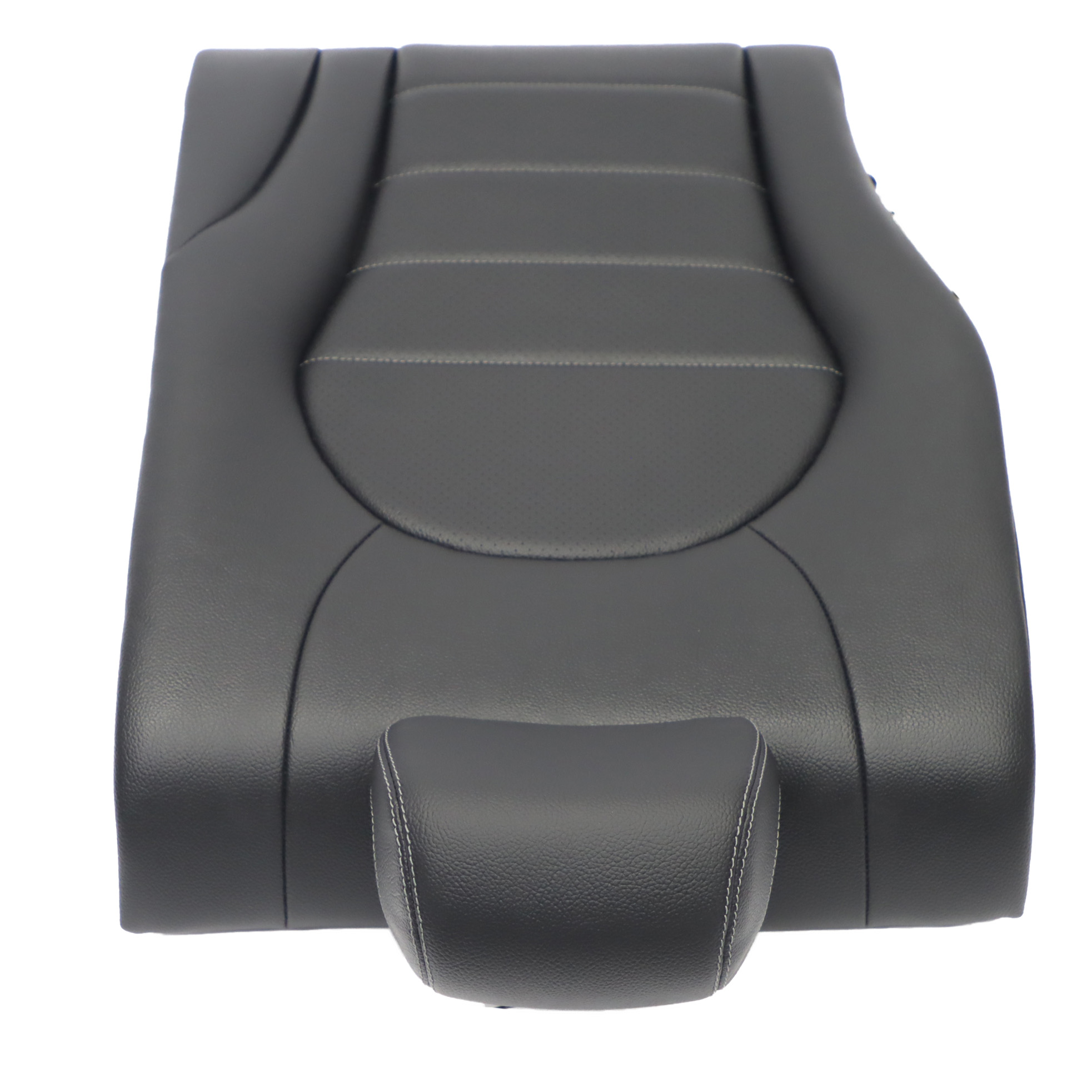 Mercedes S205 Rear Seat Backrest Right O/S Back Cover Black Imitation Leather