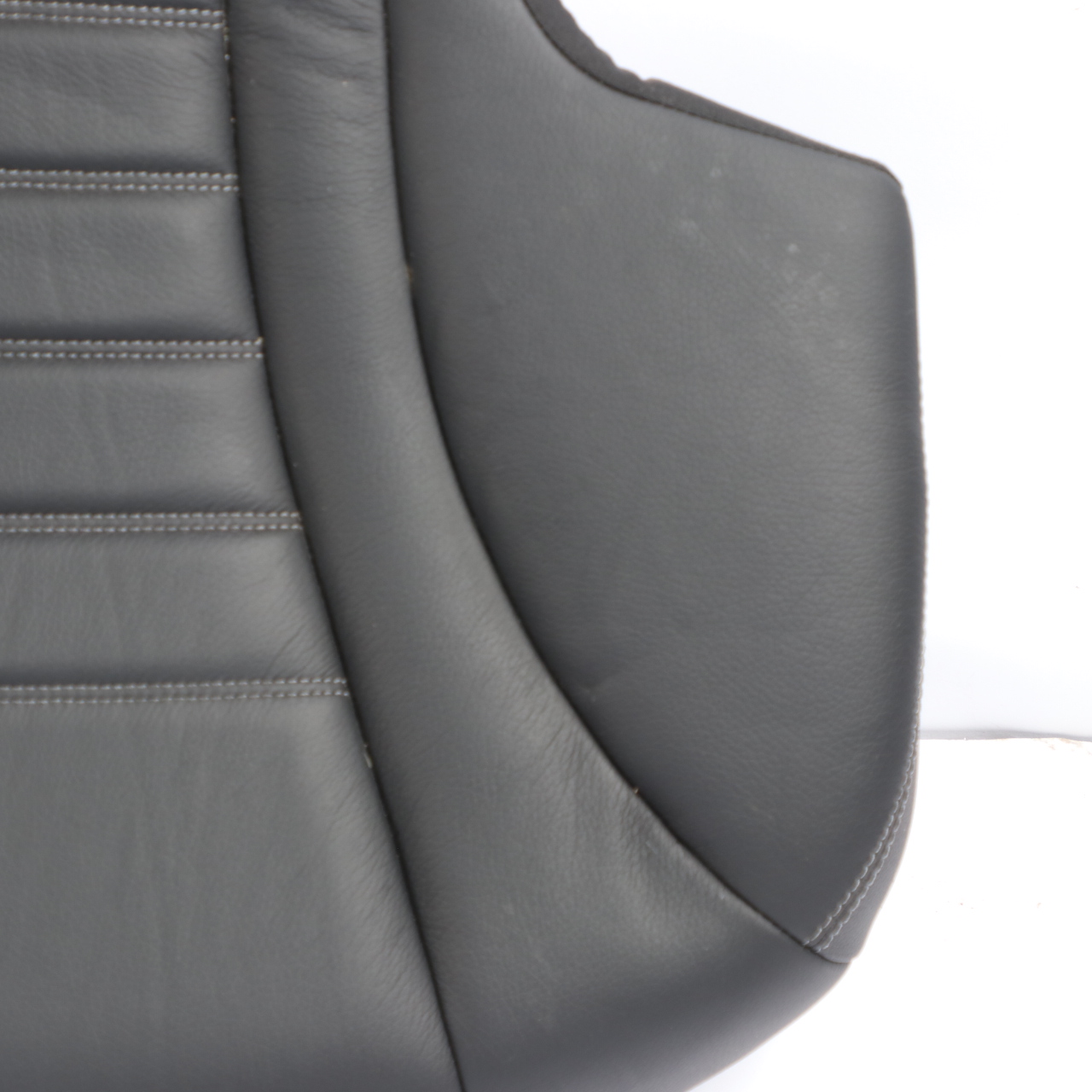 Mercedes W205 Rear Seat Bench Couch Covering Trim Seating Black Leather