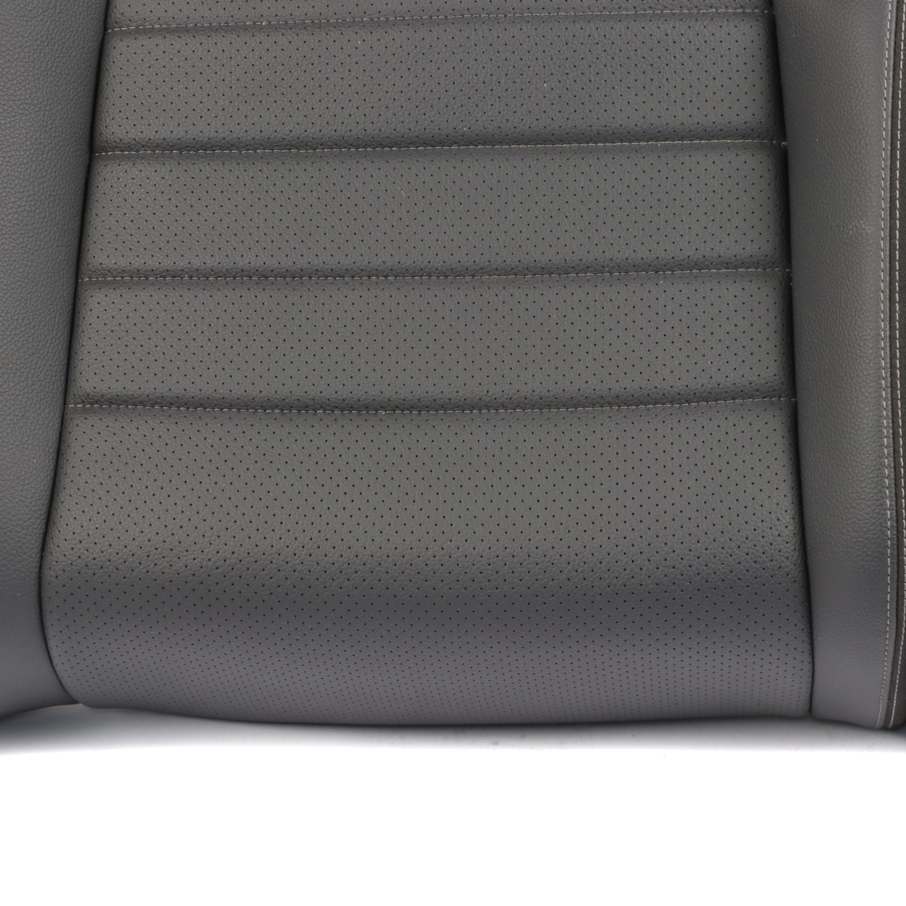 Mercedes C205 Rear Seat Bench Couch Covering Trim Black Imitation Leather