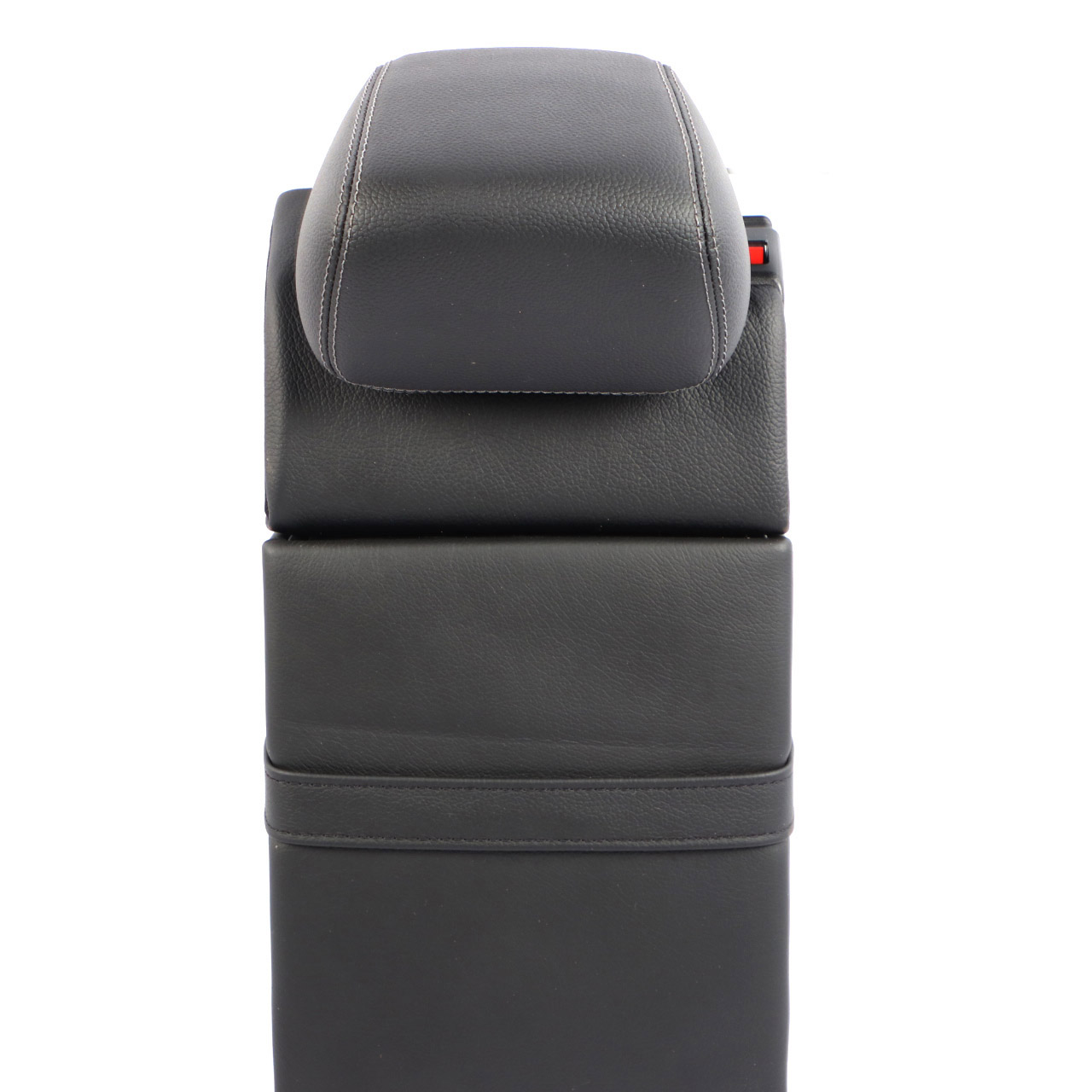 Rear Armrest Mercedes W205 Backrest Rear Seat Arm Rest Cover Leather Black