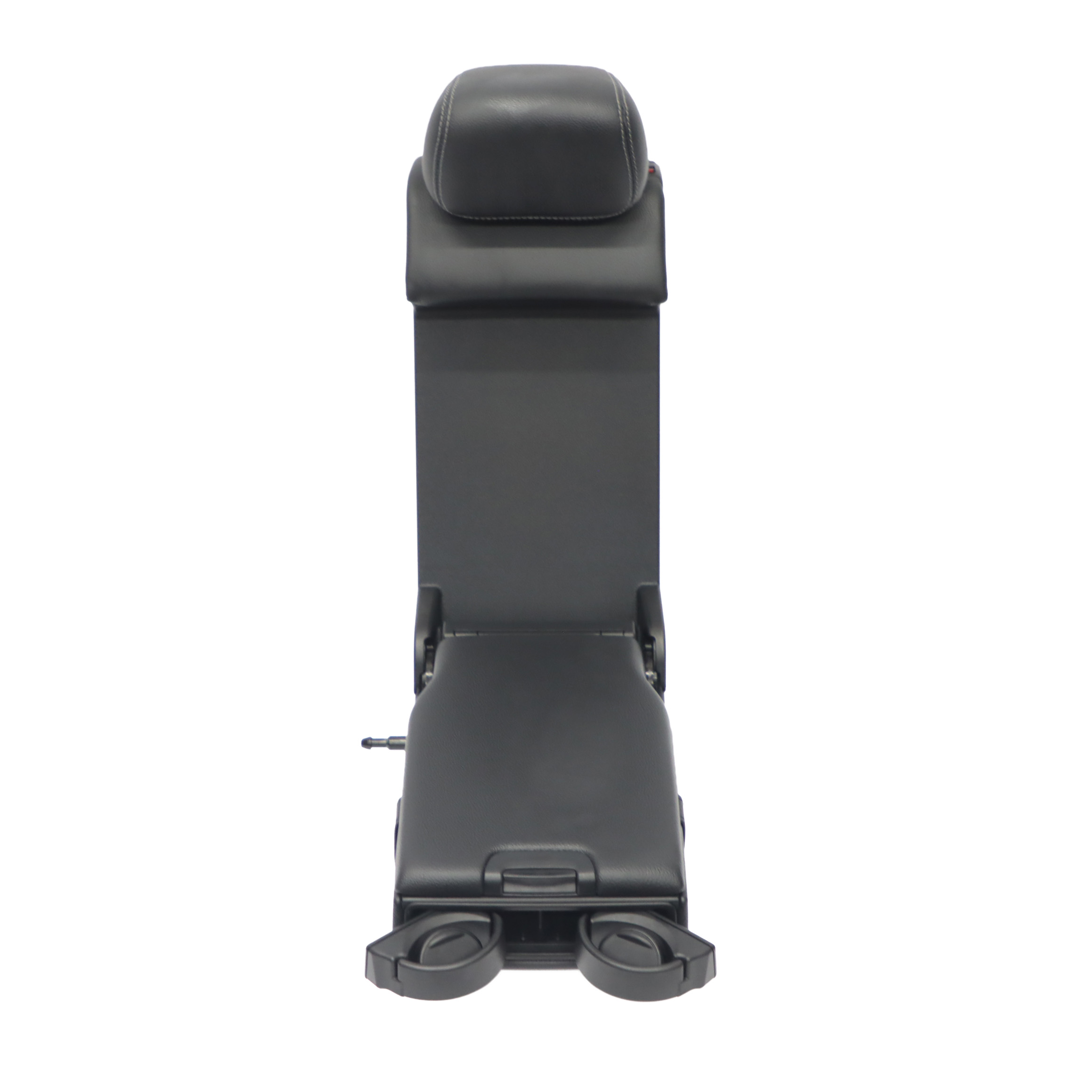 Rear Armrest Mercedes W205 Backrest Rear Seat Arm Rest Cover Leather Black