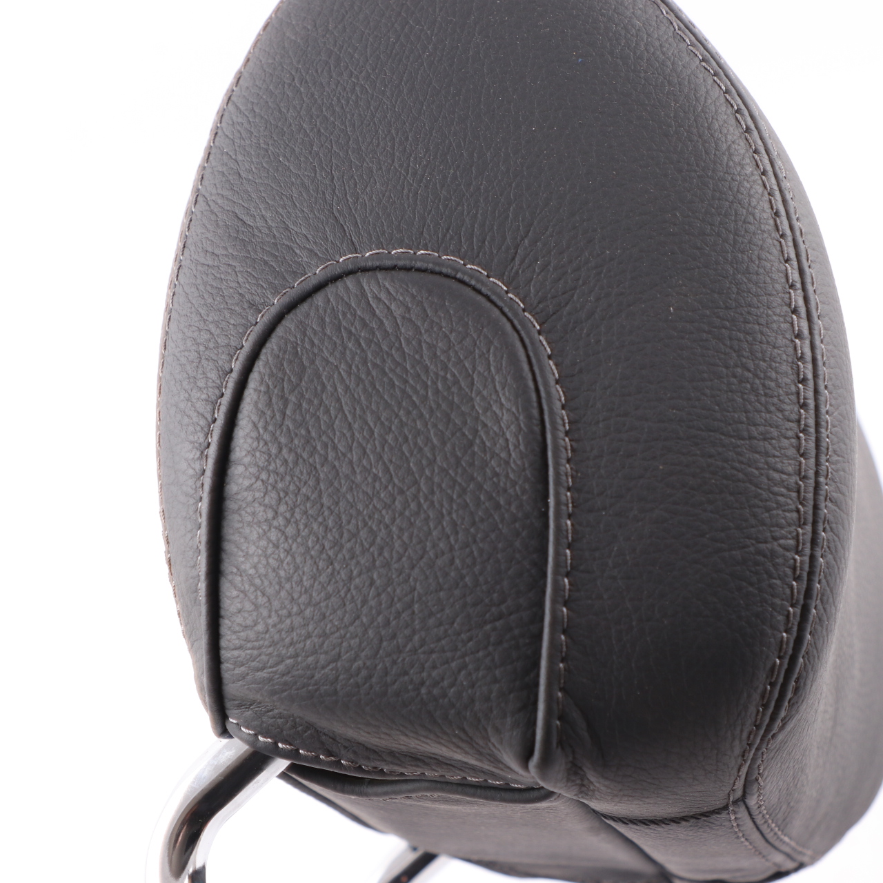 Mercedes W205 Seat Headrest Front Left Right N/O/S Cover Black Leather