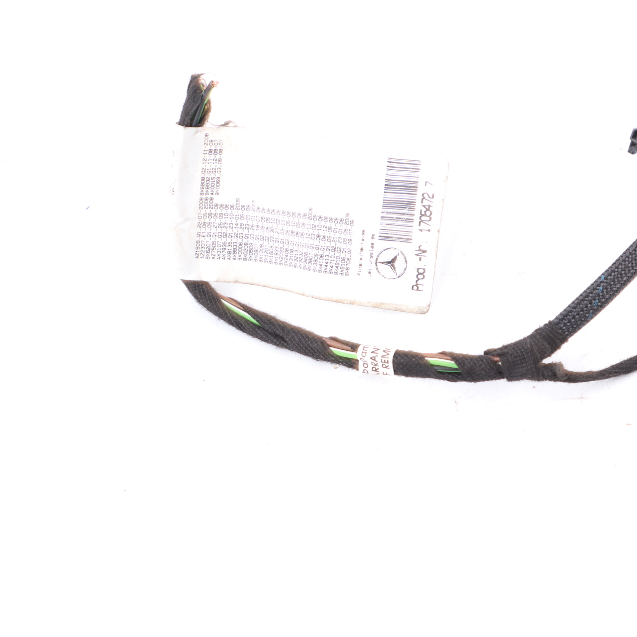 Mercedes A207 C207 Rear Lamp Right O/S Tail Light Plug Socket Wiring A0255452226