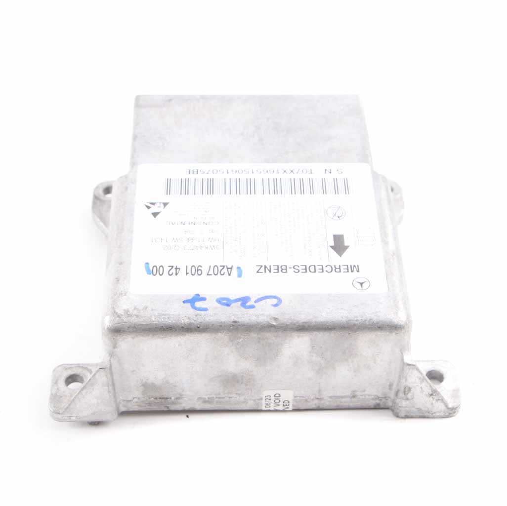 Airbag Module Mercedes W207 C207 Coupe Air Bag SRS Control Unit ECU A2079014200