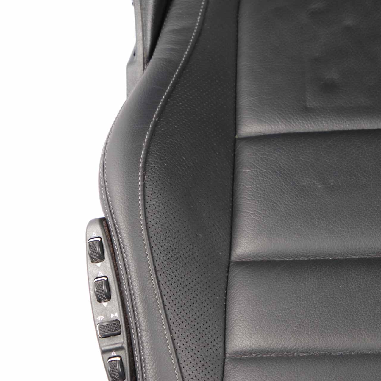 Front Seat Mercedes C204 C207 A207 Leather Black Heated Electric Left N/S