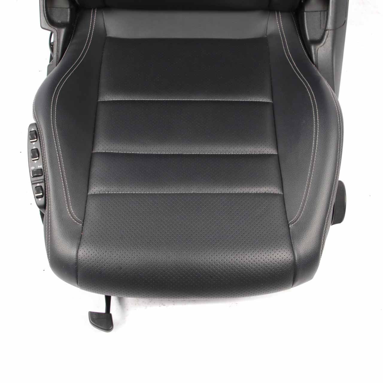 Front Seat Mercedes W207 A207 Coupe Left N/S Heated Leather Black Multicontour