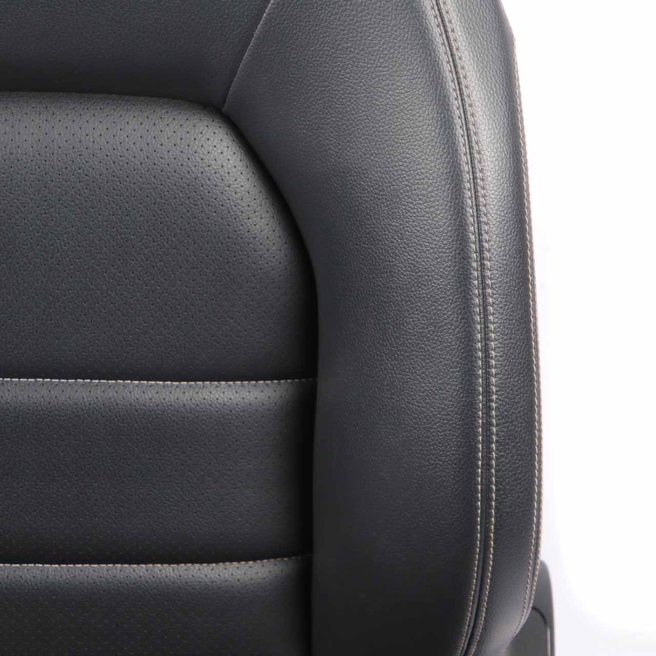 Front Seat Mercedes W207 A207 Coupe Left N/S Heated Leather Black Multicontour