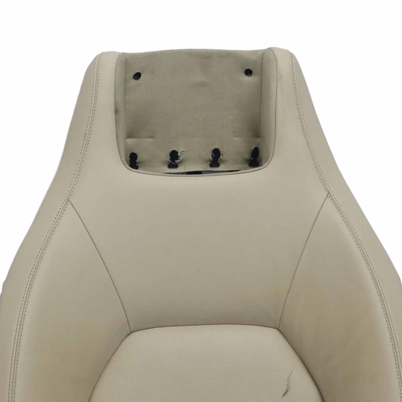 Mercedes C204 C207 Seat Backrest Heated Cover Front Left Right Leather Beige