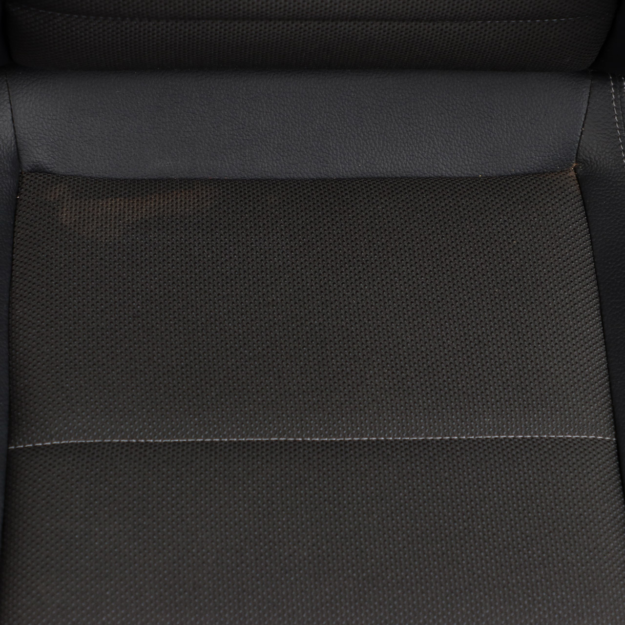 Front Seat Mercedes C204 C207 A207 Left N/S Leather Cloth Fabric Black