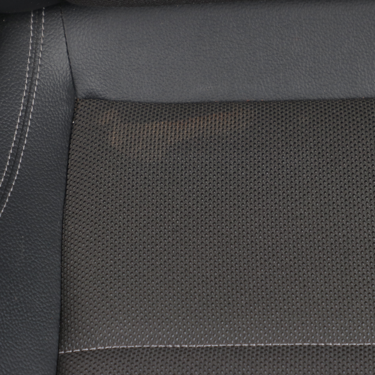 Front Seat Mercedes C204 C207 A207 Left N/S Leather Cloth Fabric Black