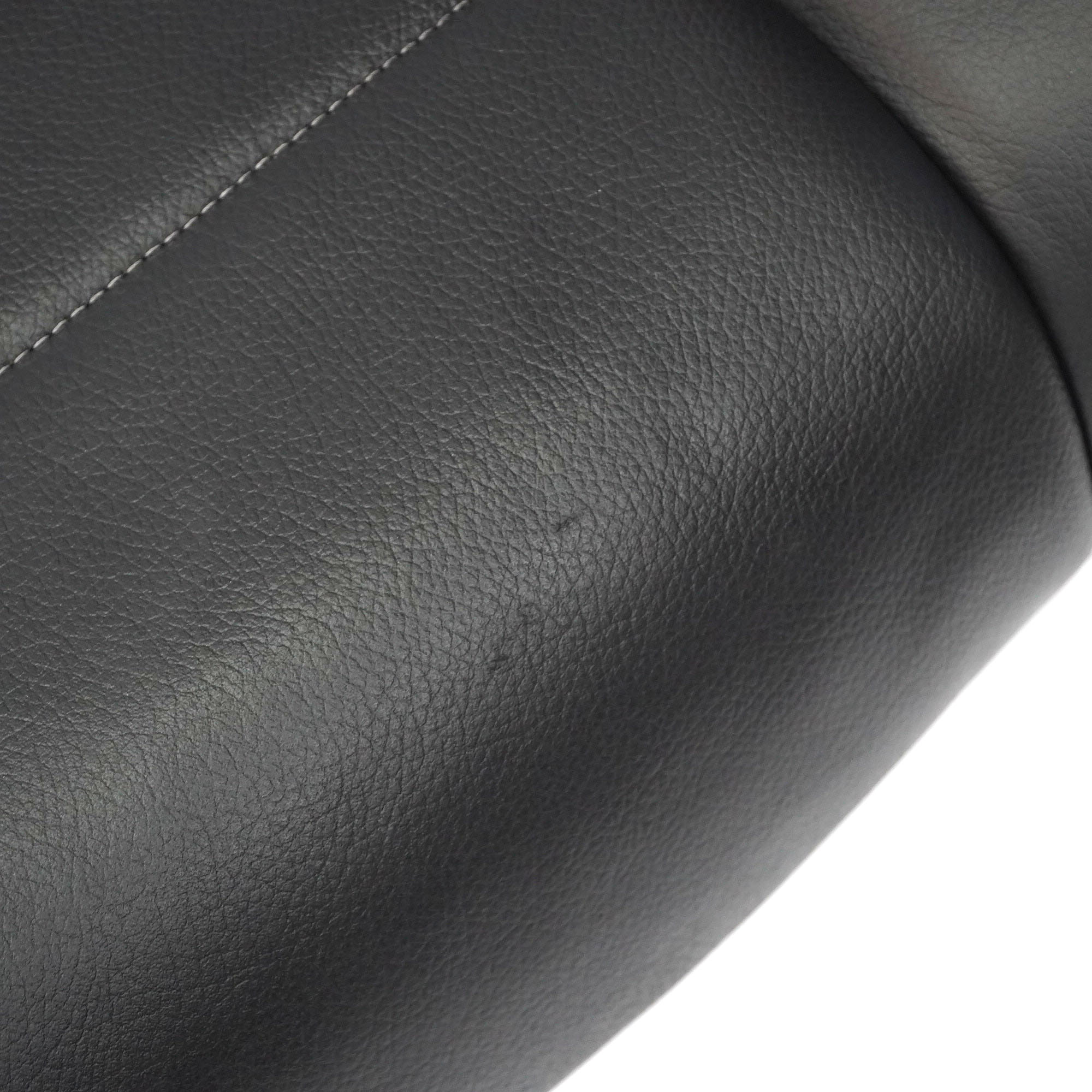 Rear Seat Bench Mercedes C207 W207 Coupe Couch Seat Covering Black Leather