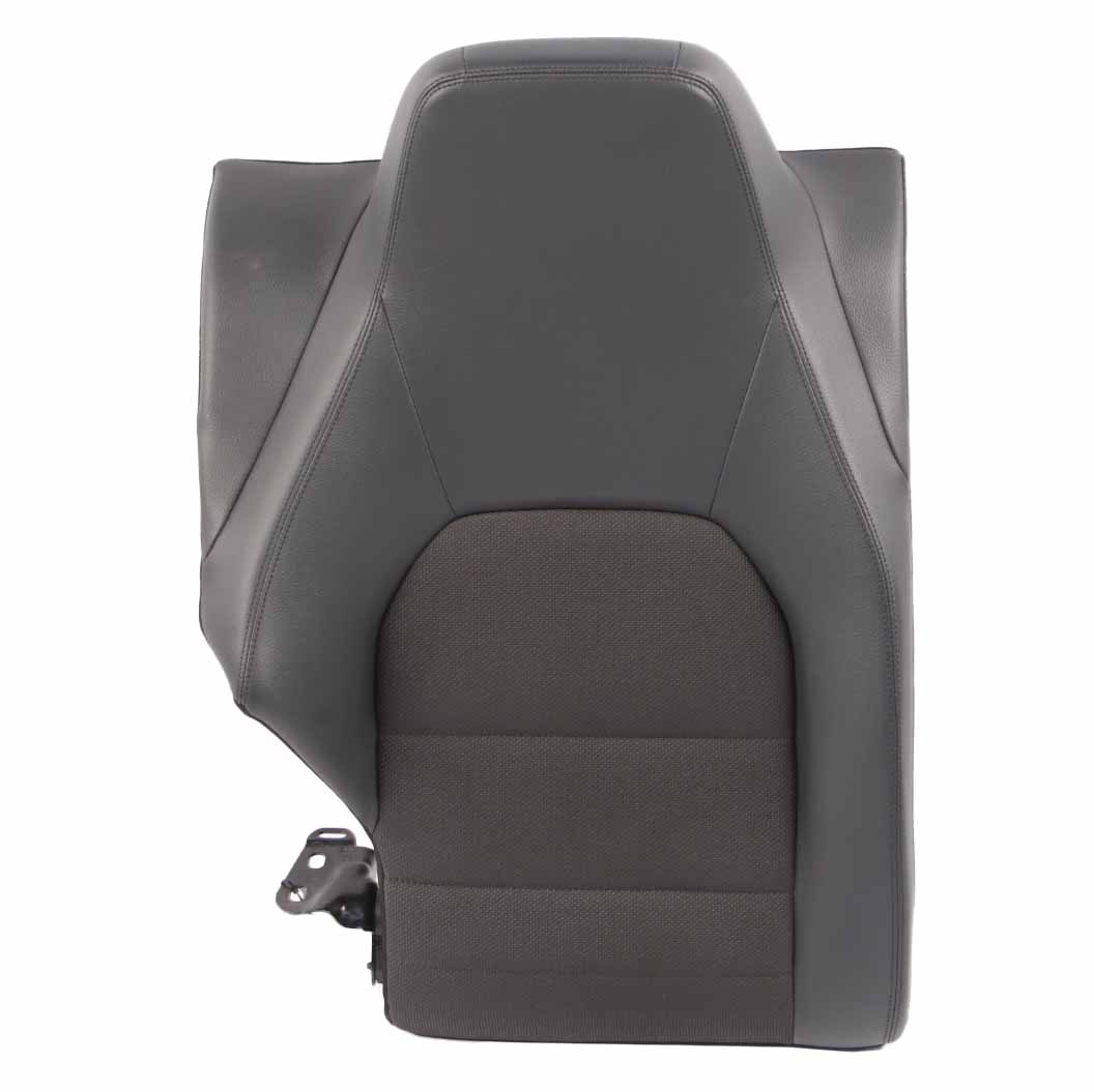 Seat Backrest Mercedes C204 C207 Rear Right O/S Cover Black Cloth Leather