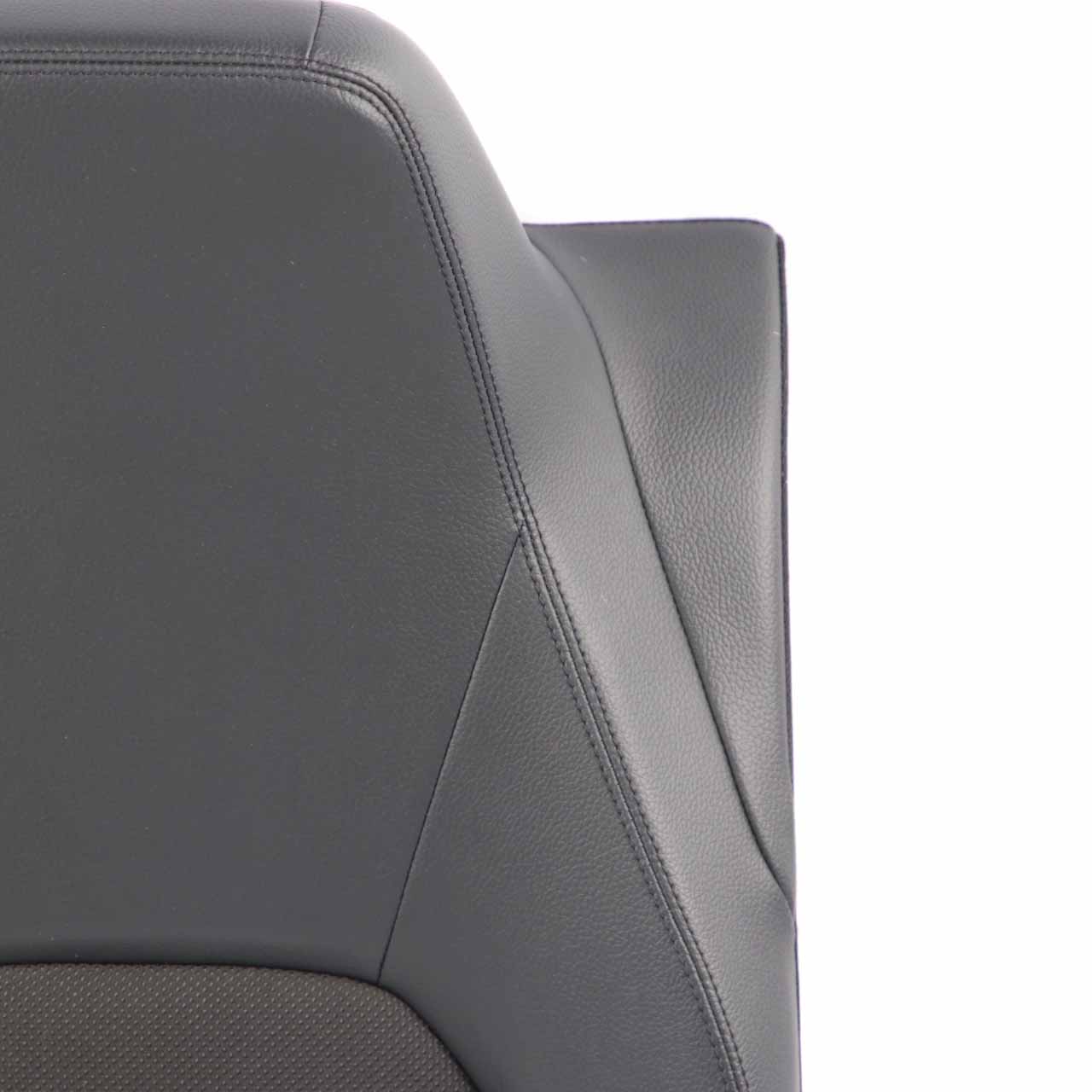 Seat Backrest Mercedes C204 C207 Rear Right O/S Cover Black Cloth Leather