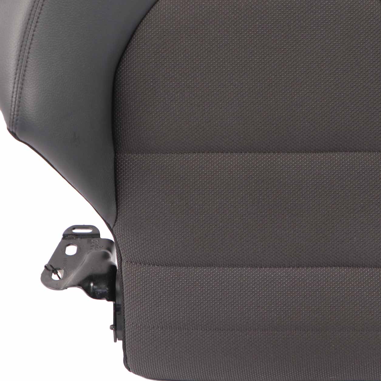 Seat Backrest Mercedes C204 C207 Rear Right O/S Cover Black Cloth Leather