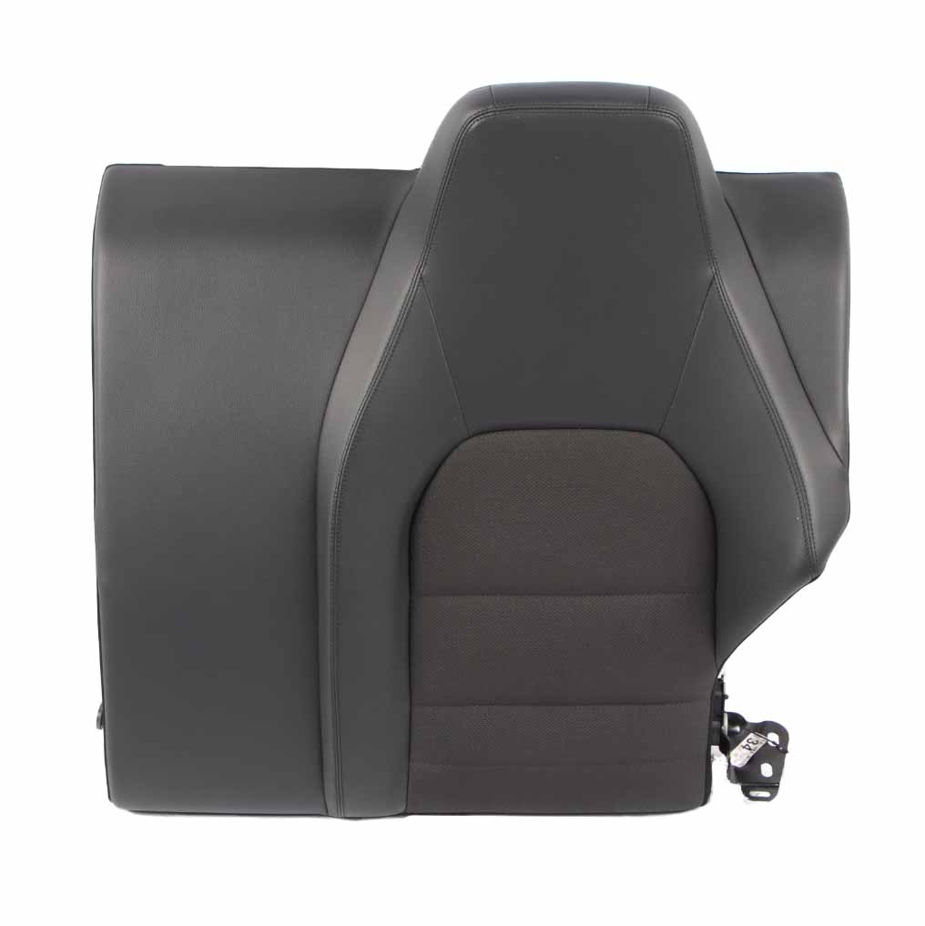 Seat Backrest Mercedes C204 C207 Rear Left N/S Cover Black Cloth Leather