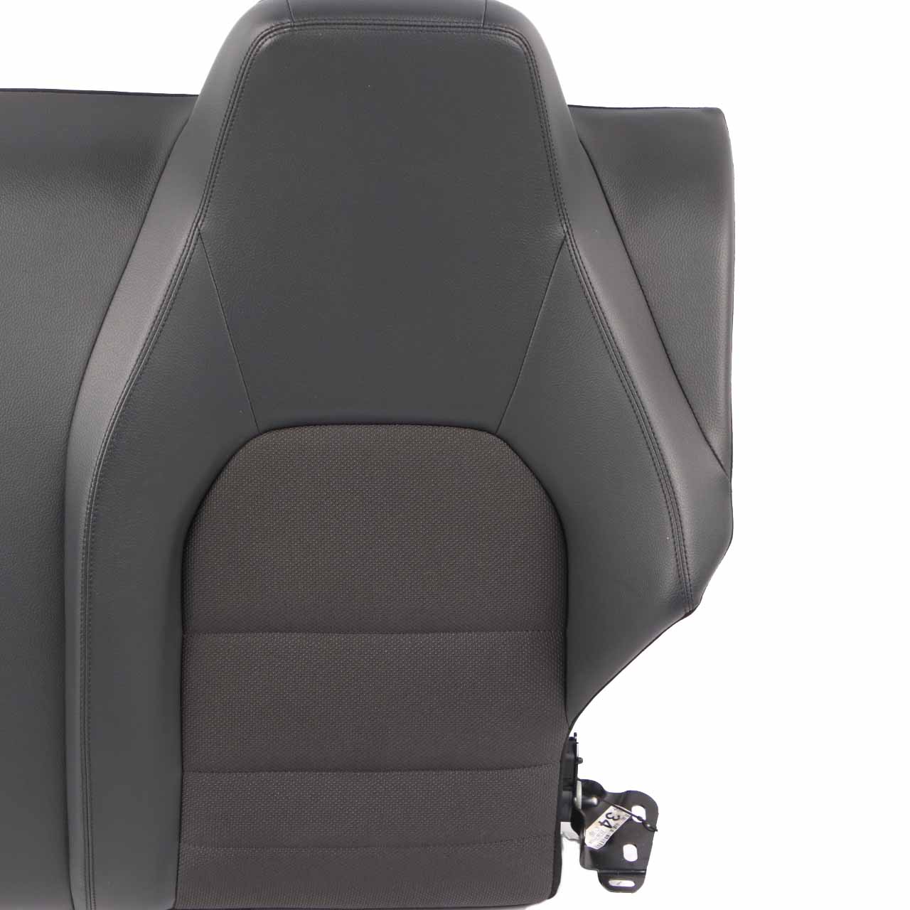 Seat Backrest Mercedes C204 C207 Rear Left N/S Cover Black Cloth Leather