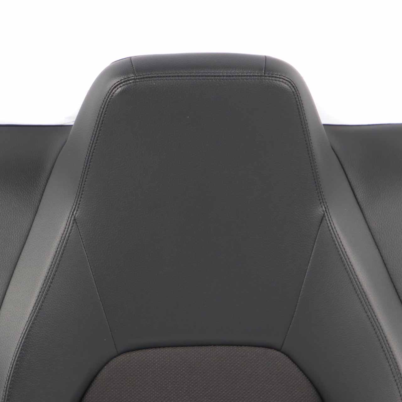 Seat Backrest Mercedes C204 C207 Rear Left N/S Cover Black Cloth Leather