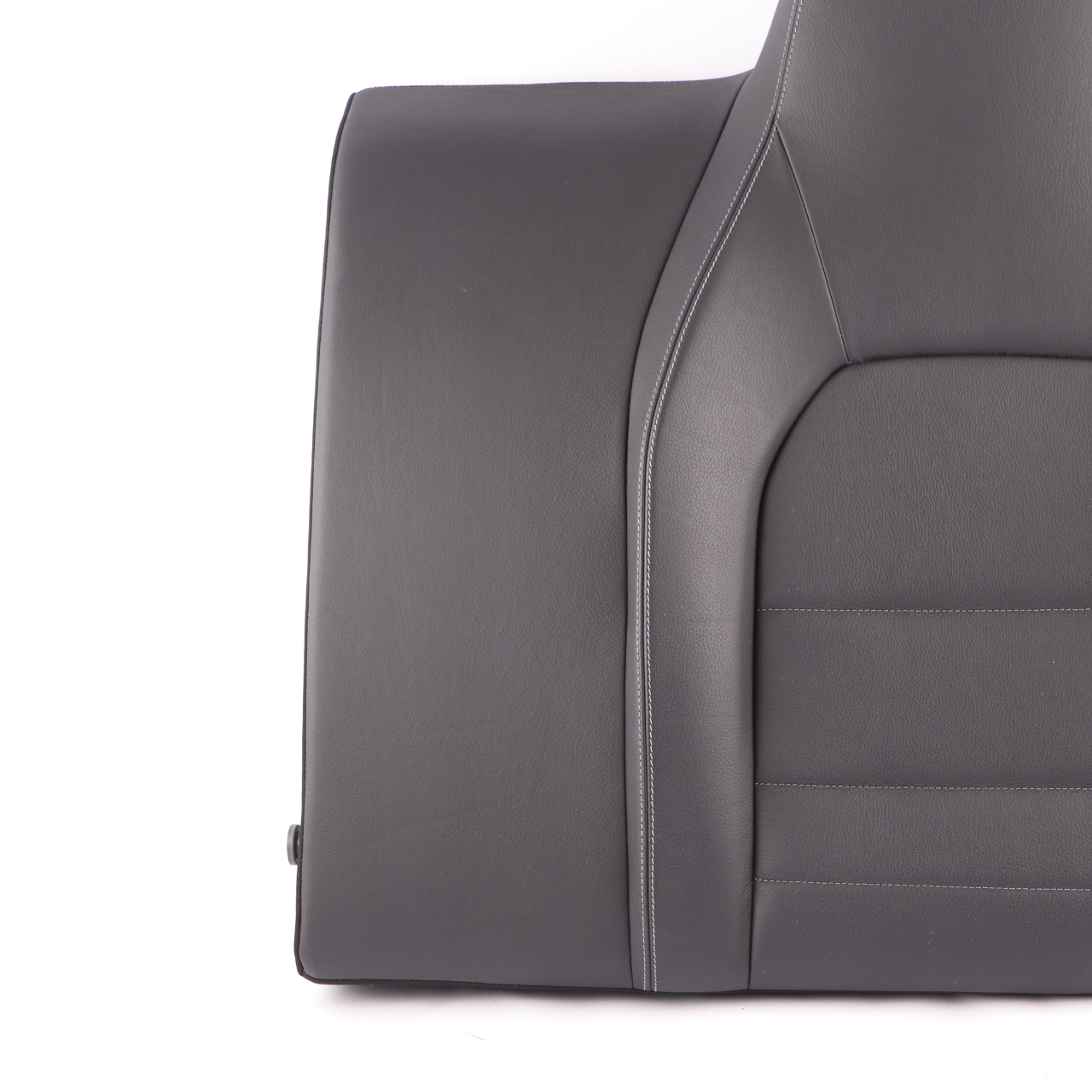 Seat Backrest Mercedes C204 C207 Rear Left N/S Seat Covering Black Leather