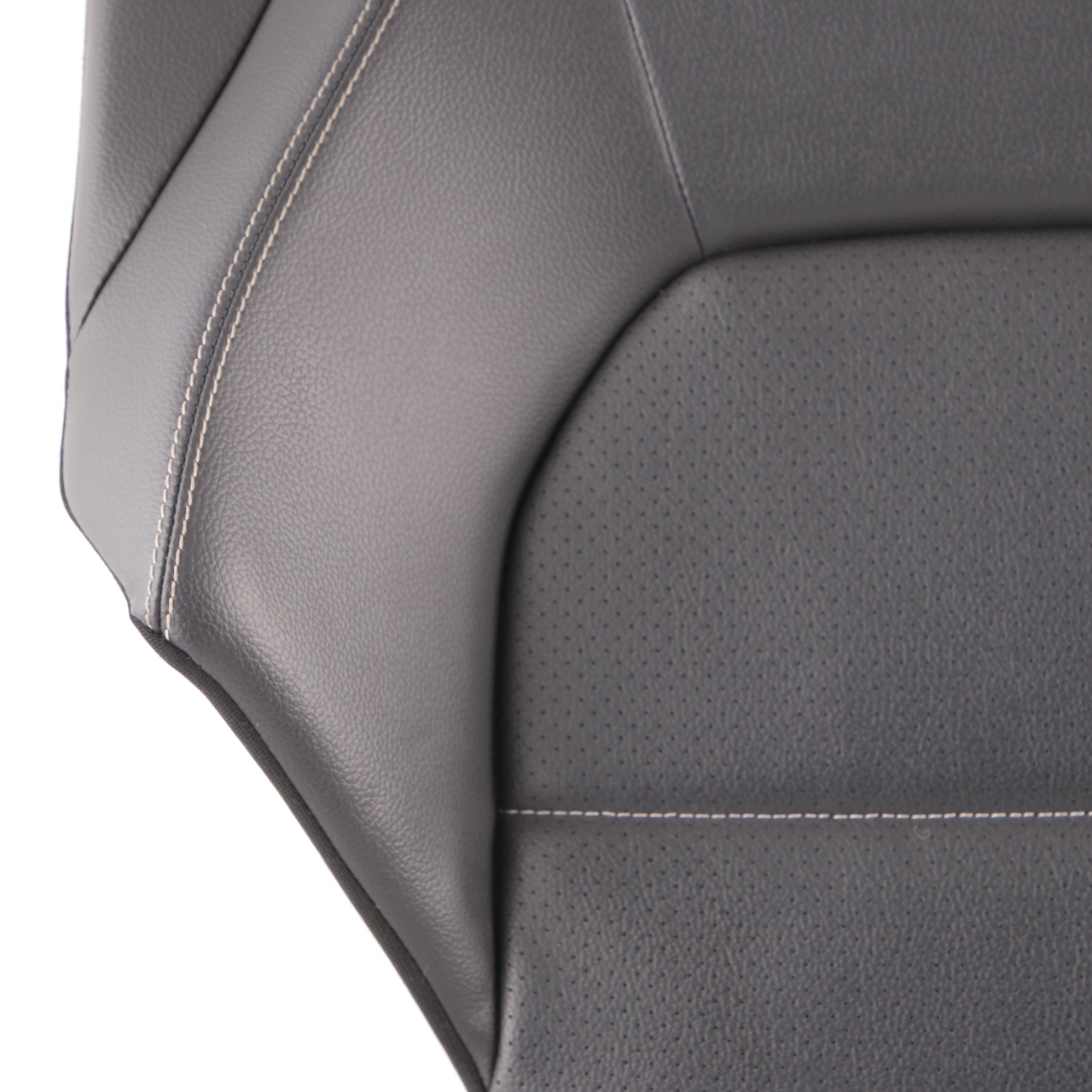 Seat Backrest Mercedes W204 W207 Coupe Rear Right O/S Cover Imitation Leather