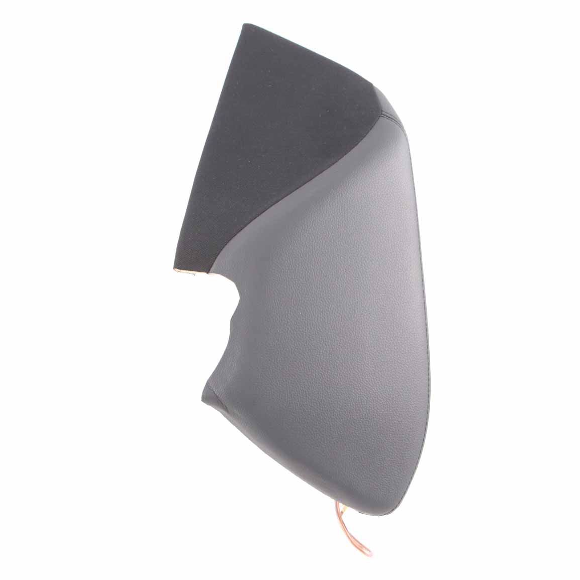 Mercedes C204 C207 Backrest Lateral Panel Rear Seat Left  Cloth Leather Black