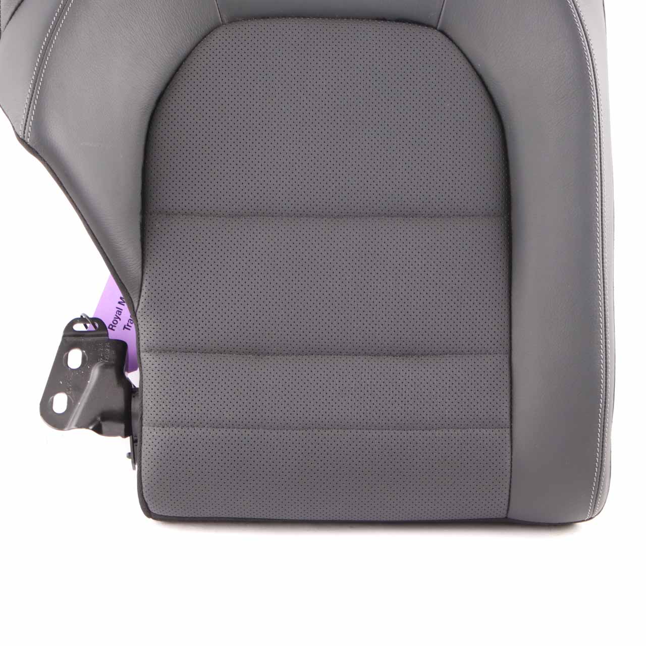 Seat Backrest Mercedes C204 C207 Rear Right O/S Cover Black Anthracite Leather