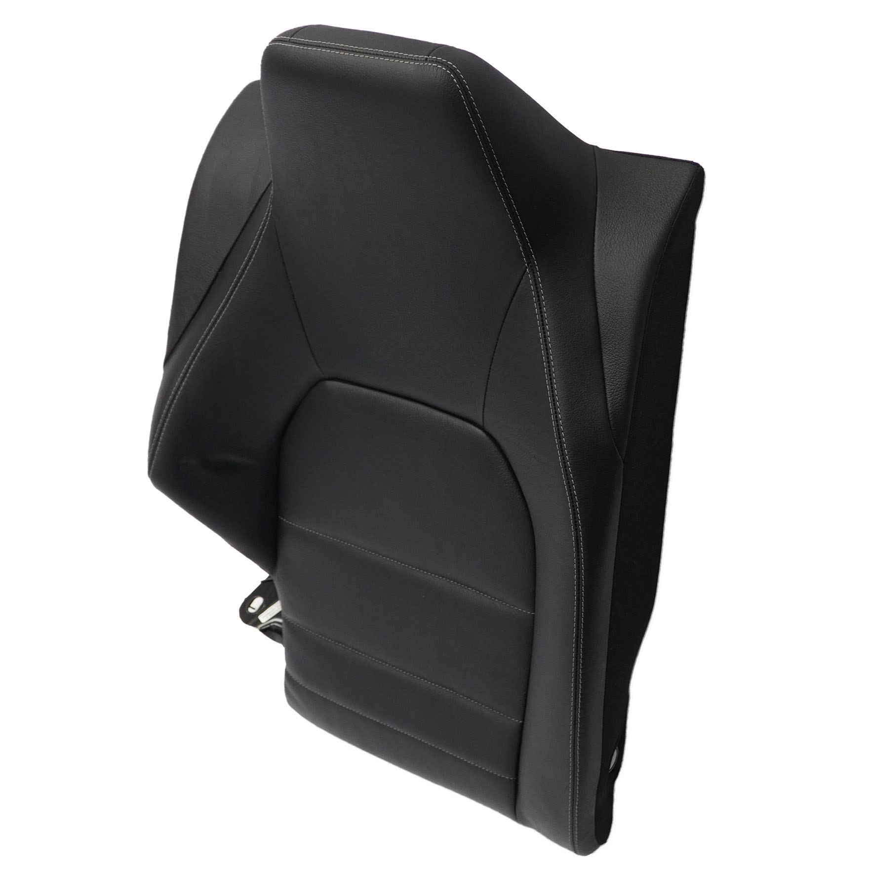 Seat Backrest Mercedes C204 C207 Rear Right O/S Seat Covering Black Leather