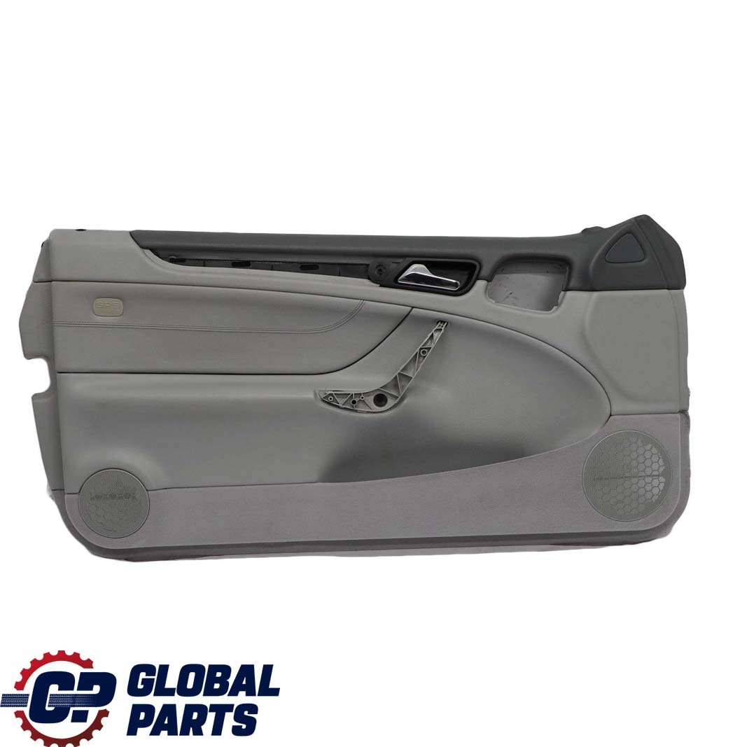 Mercedes-Benz CLK-Class W208 Front Left N/S Door Card Trim Panel Black Leather