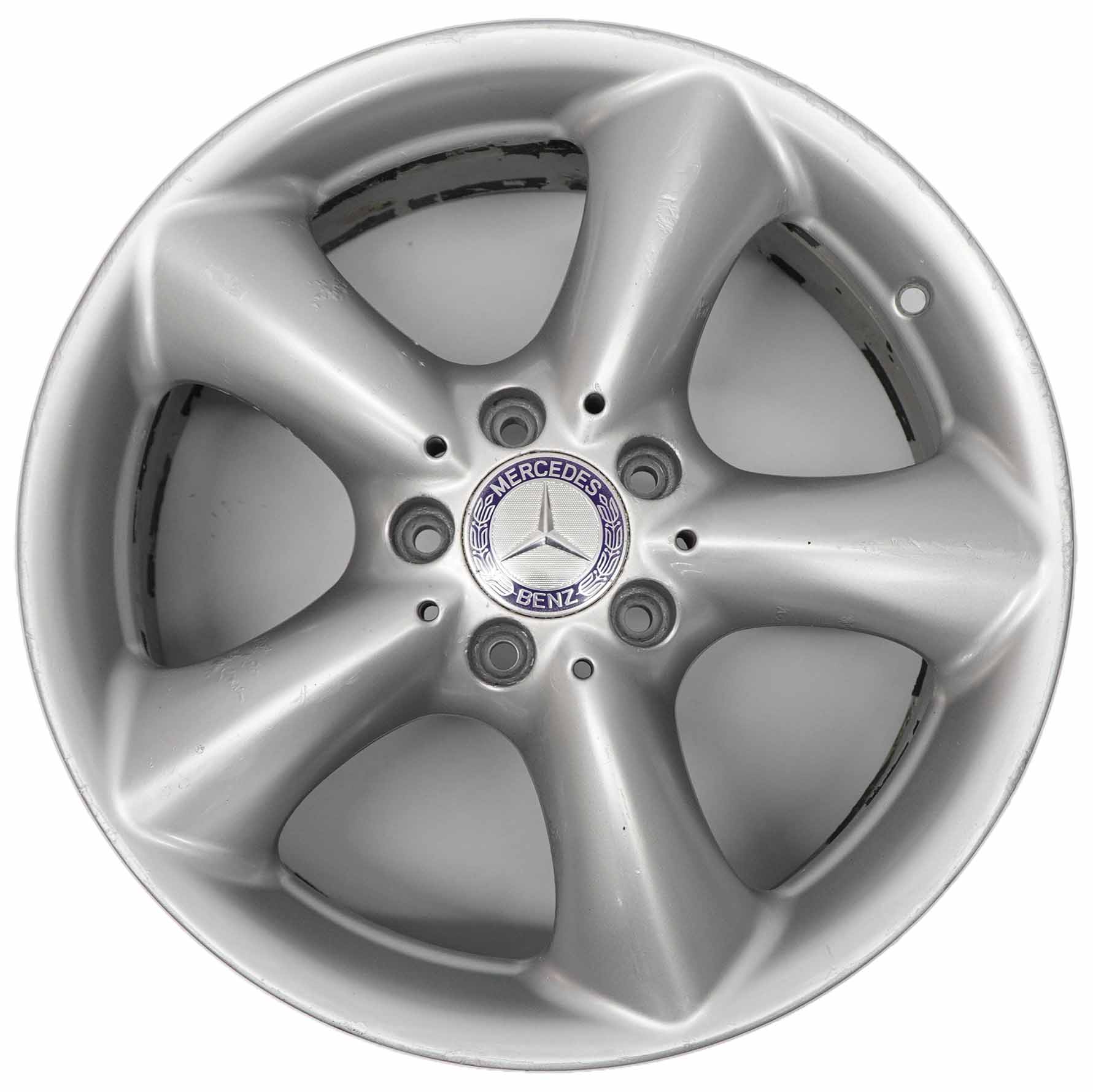 Mercedes W203 W209 Silver Front Alloy Wheel Rim 17" ET:36 7,5J A2094010502