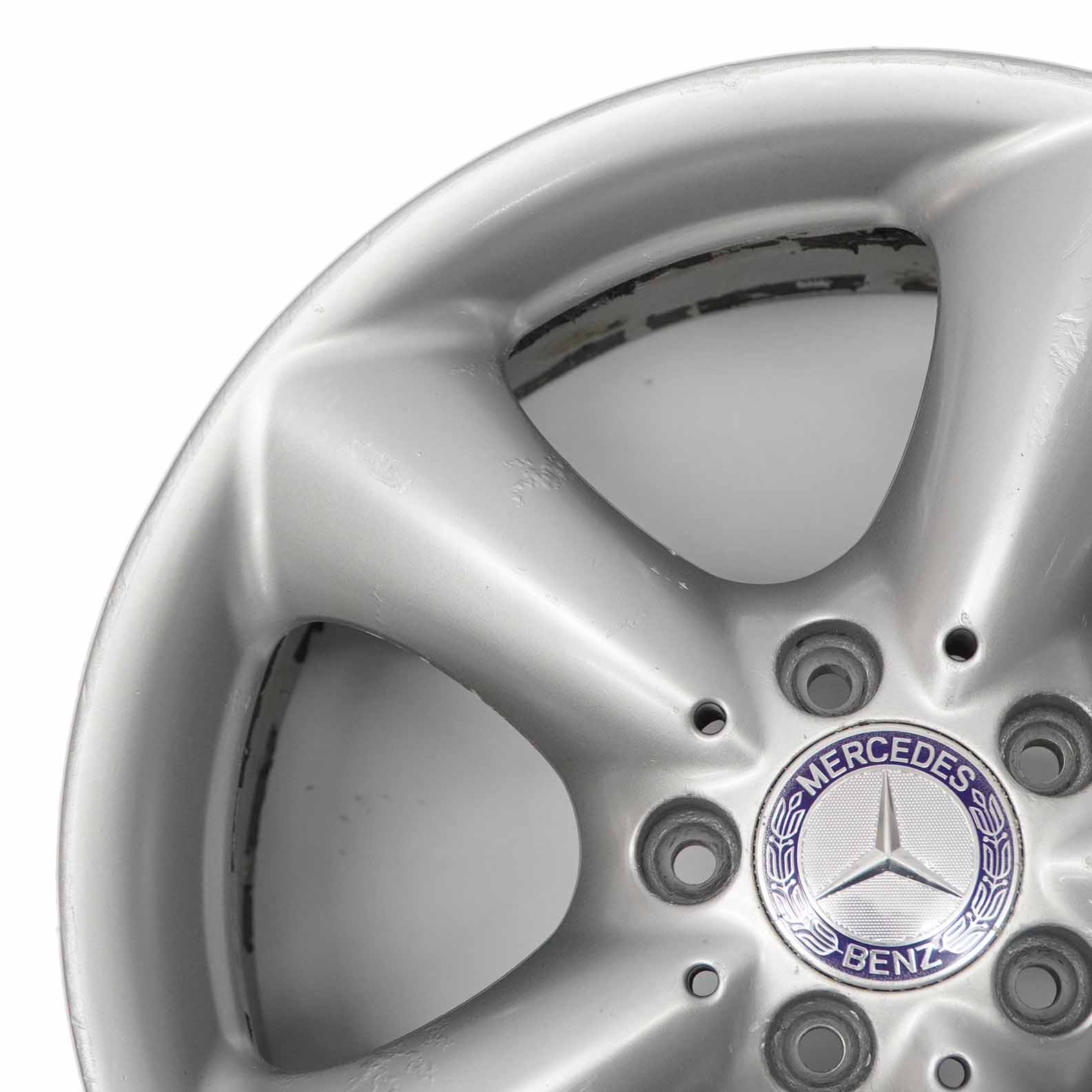 Mercedes W203 W209 Silver Front Alloy Wheel Rim 17" ET:36 7,5J A2094010502