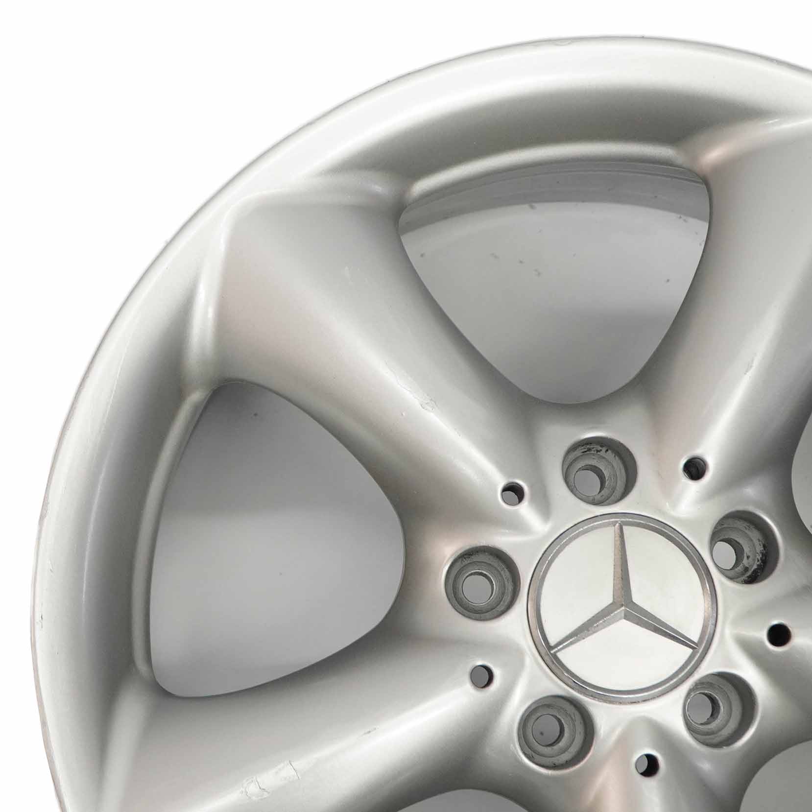 Mercedes W203 W209 Silver Front Alloy Wheel Rim 17" ET:36 7,5J A2094010502