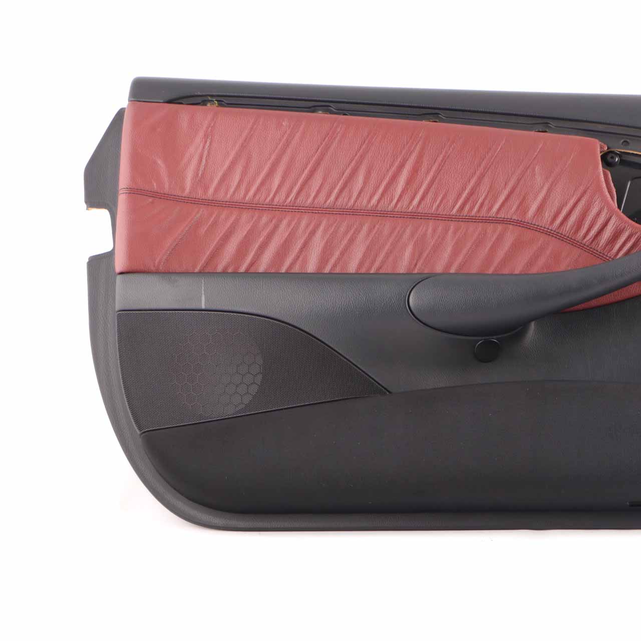 Mercedes CLK C209 Door Card Front Left N/S Door Lining Trim Panel Leather Red