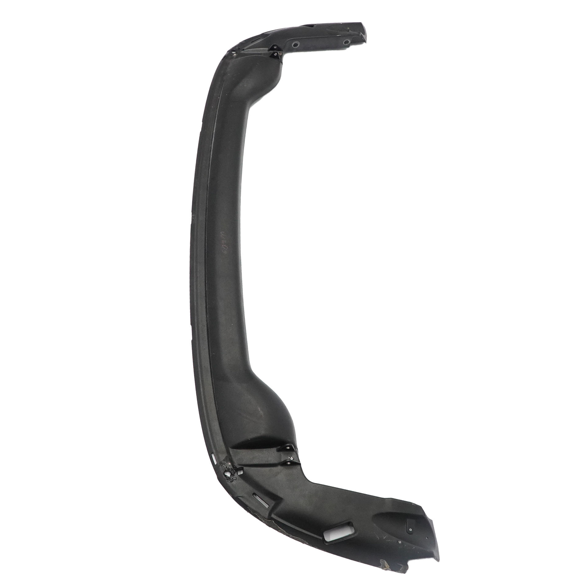 Mercedes A209 Folding Top Roof Rear Base Plate Strip Moulding A2097700049