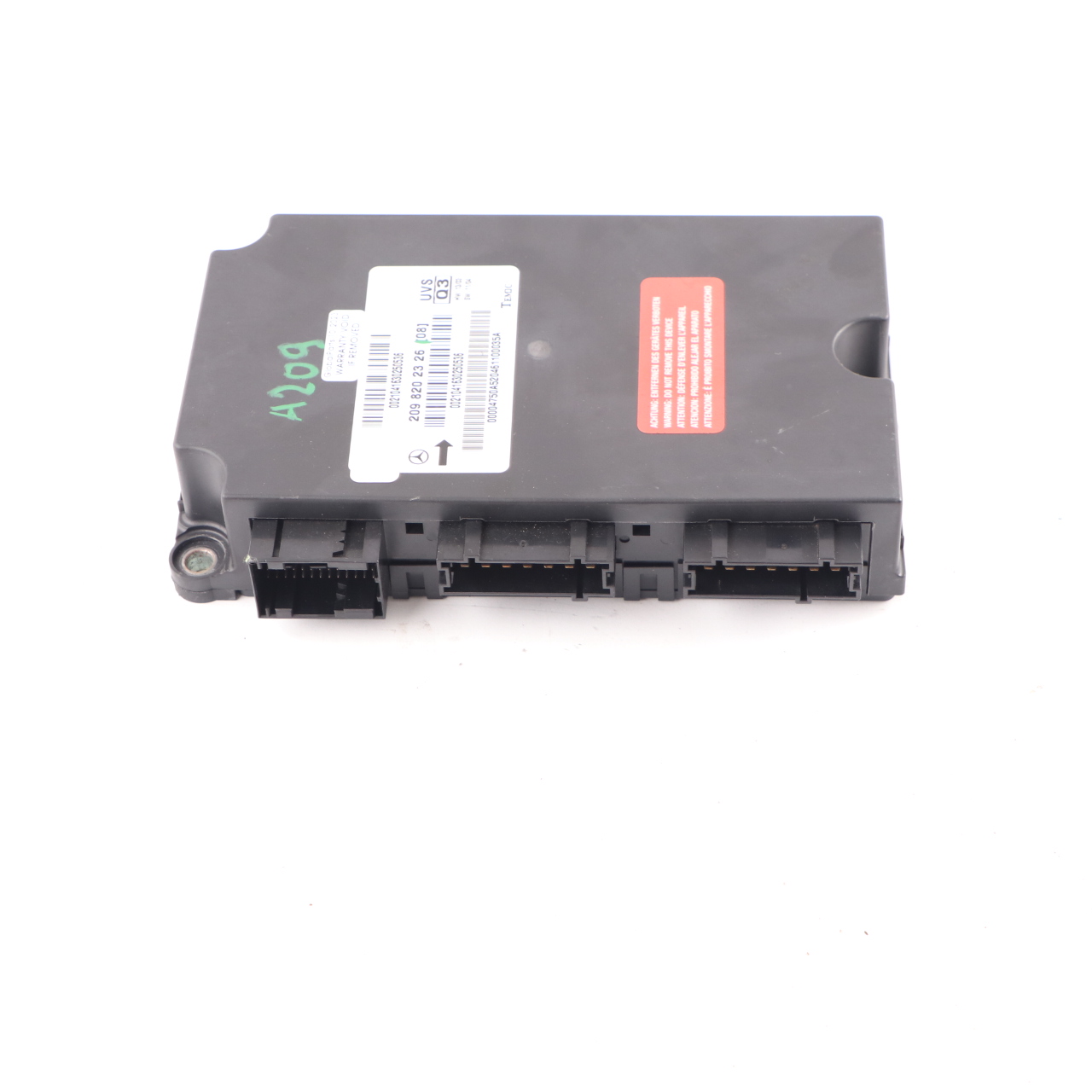 Mercedes CLK W209 Convertible Roof Top Control Unit Module ECU A2098202326