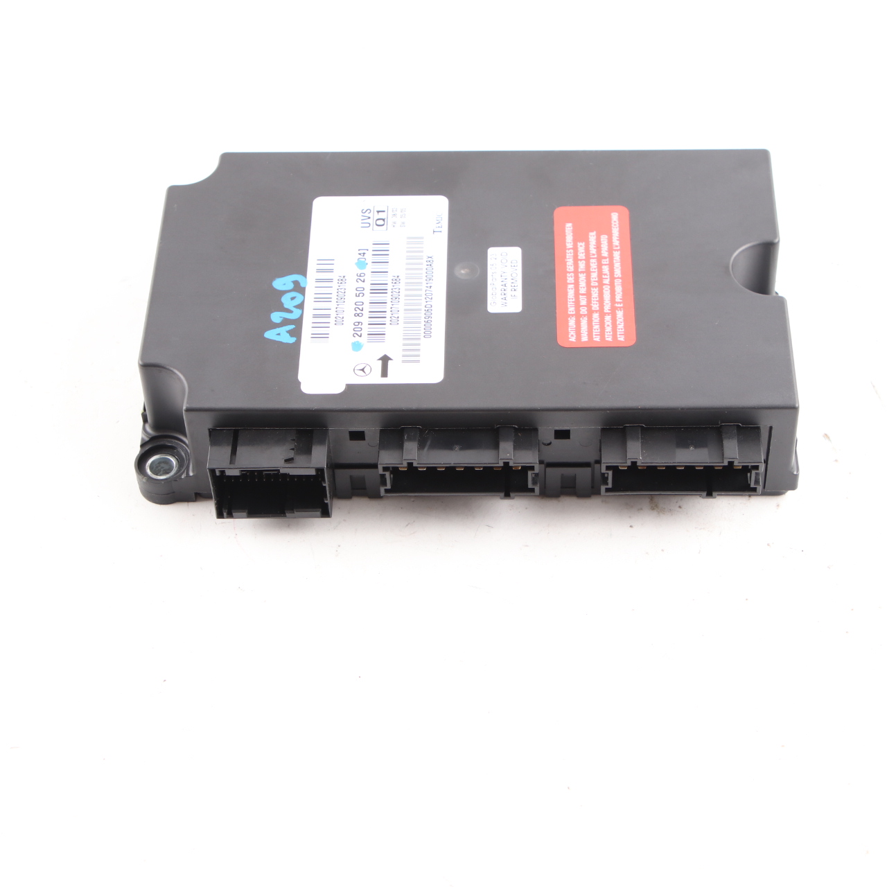 Mercedes W209 Convertible Roof Module Folding Top Control Unit ECU A2098205026