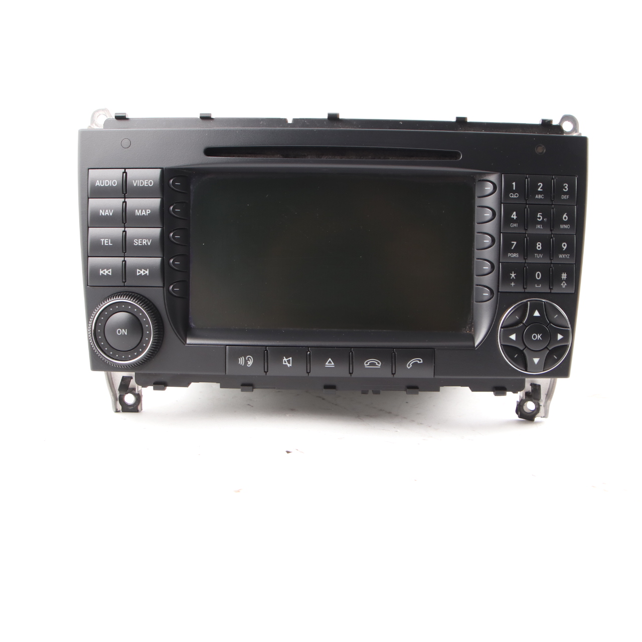 Radio Head Unit Mercedes W209 Media Player Navigation Screen A2098207689