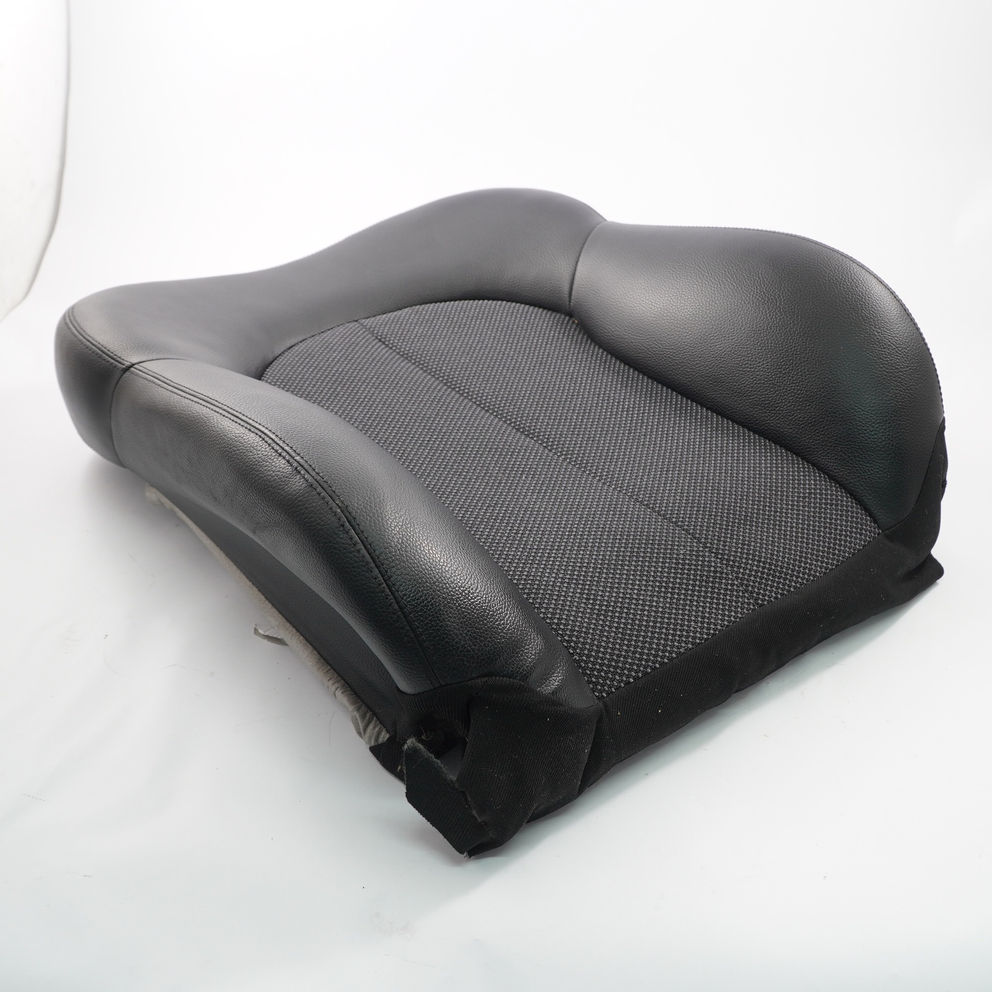 Mercedes C209 Seat Backrest Cover Front Right O/S Back Covering Cloth Leather